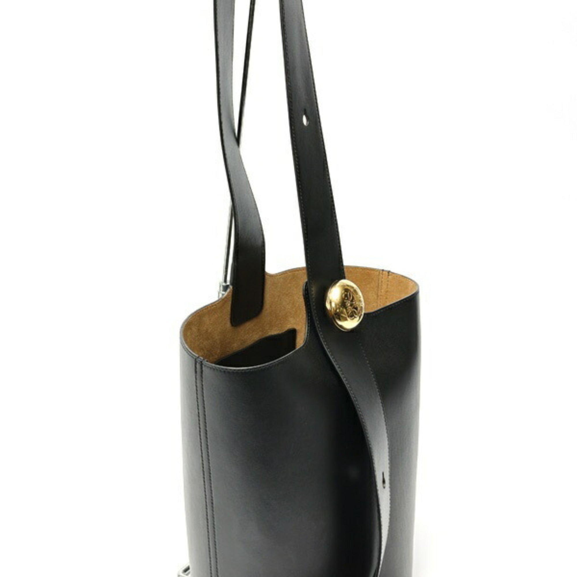 Loewe Black Leather Shoulder Bag (Pre-Owned)