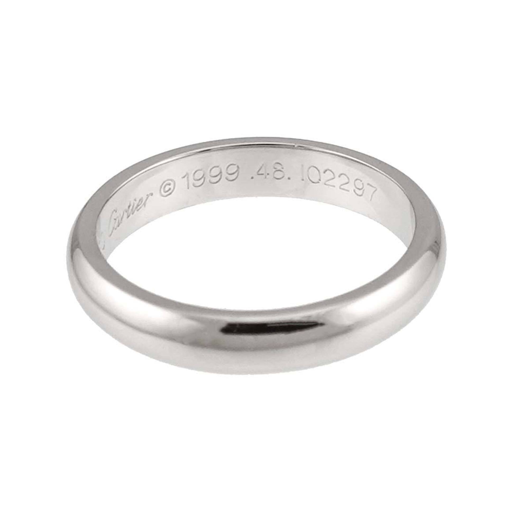 Cartier Platinum 950 Band Ring (Pre-Owned)