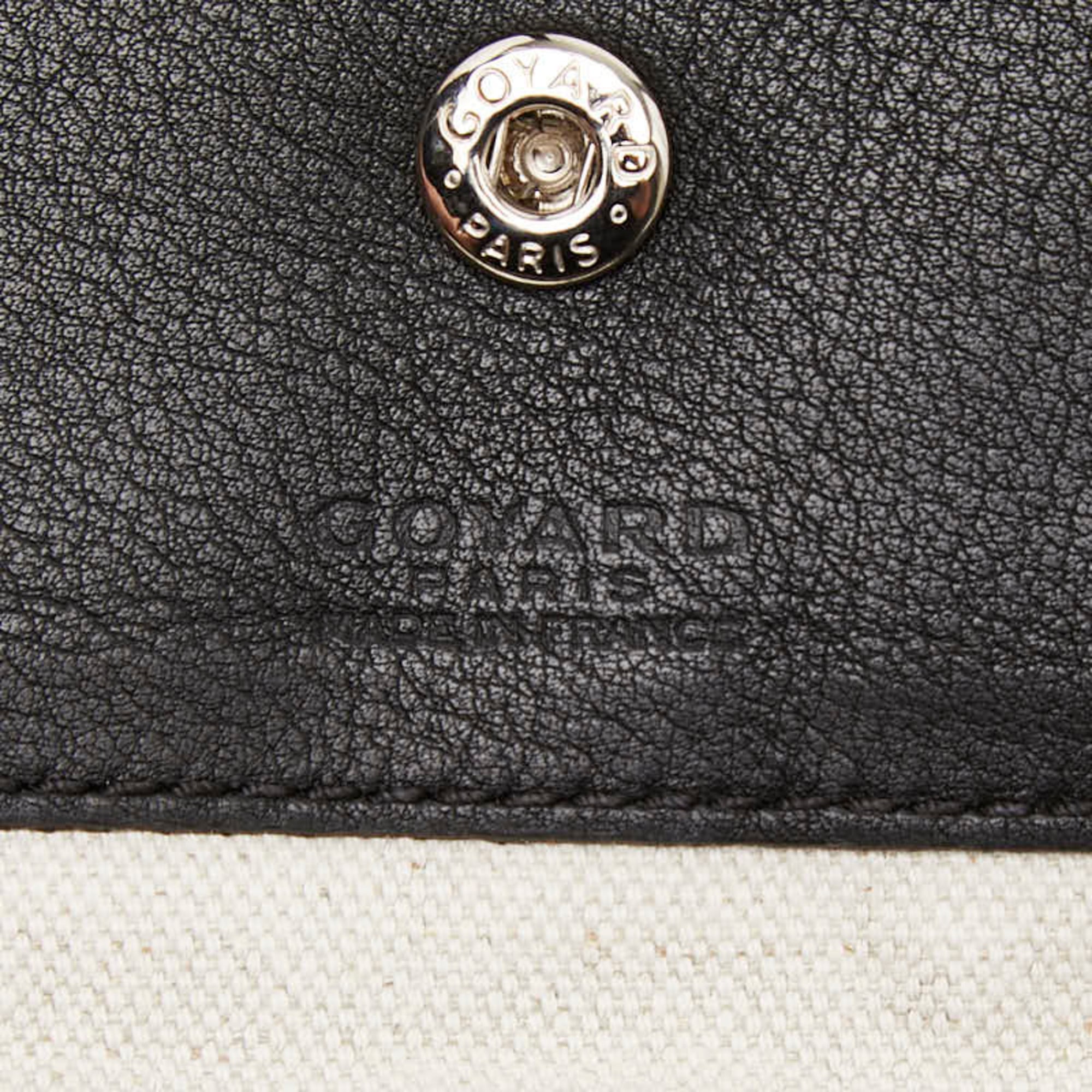 Goyard Black Brown Pvc Leather Pouch Shoulder Bag Tote Bag (Pre-Owned)