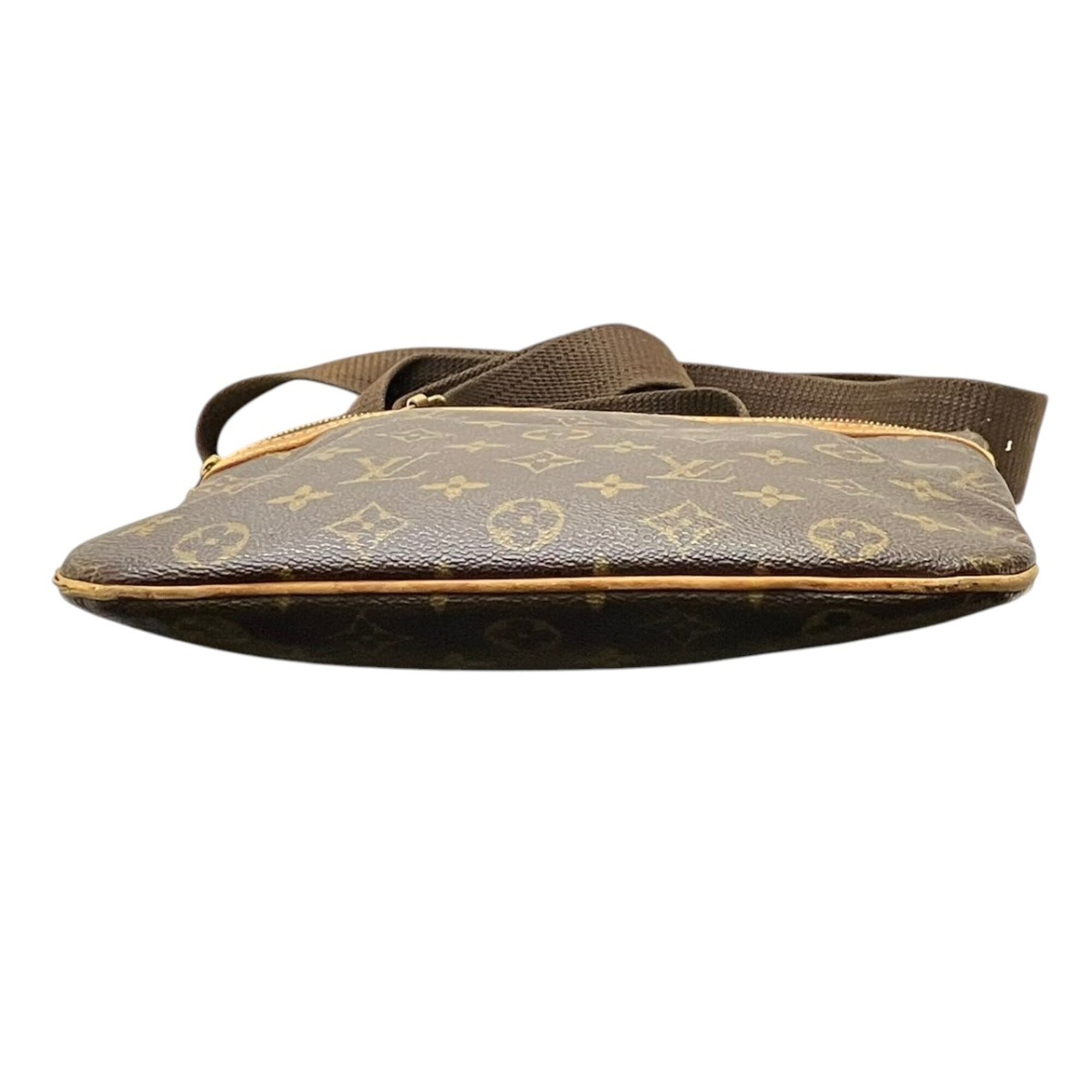 Louis Vuitton Brown Coated Canvas Pochette Shoulder Bag (Pre-Owned)