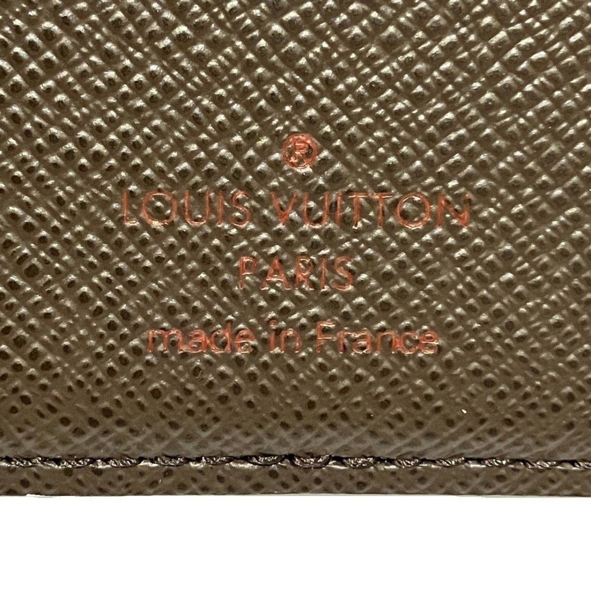Louis Vuitton Brown Damier Canvas Long Bill Wallet (Bi-Fold) (Pre-Owned)