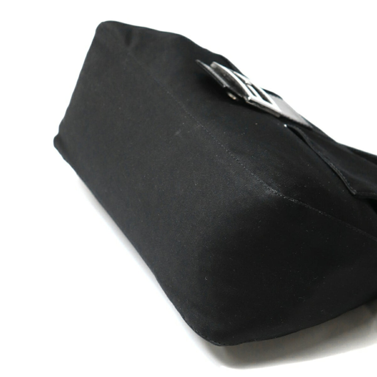 Fendi Black Cotton Jersey Shoulder Bag (Pre-Owned)