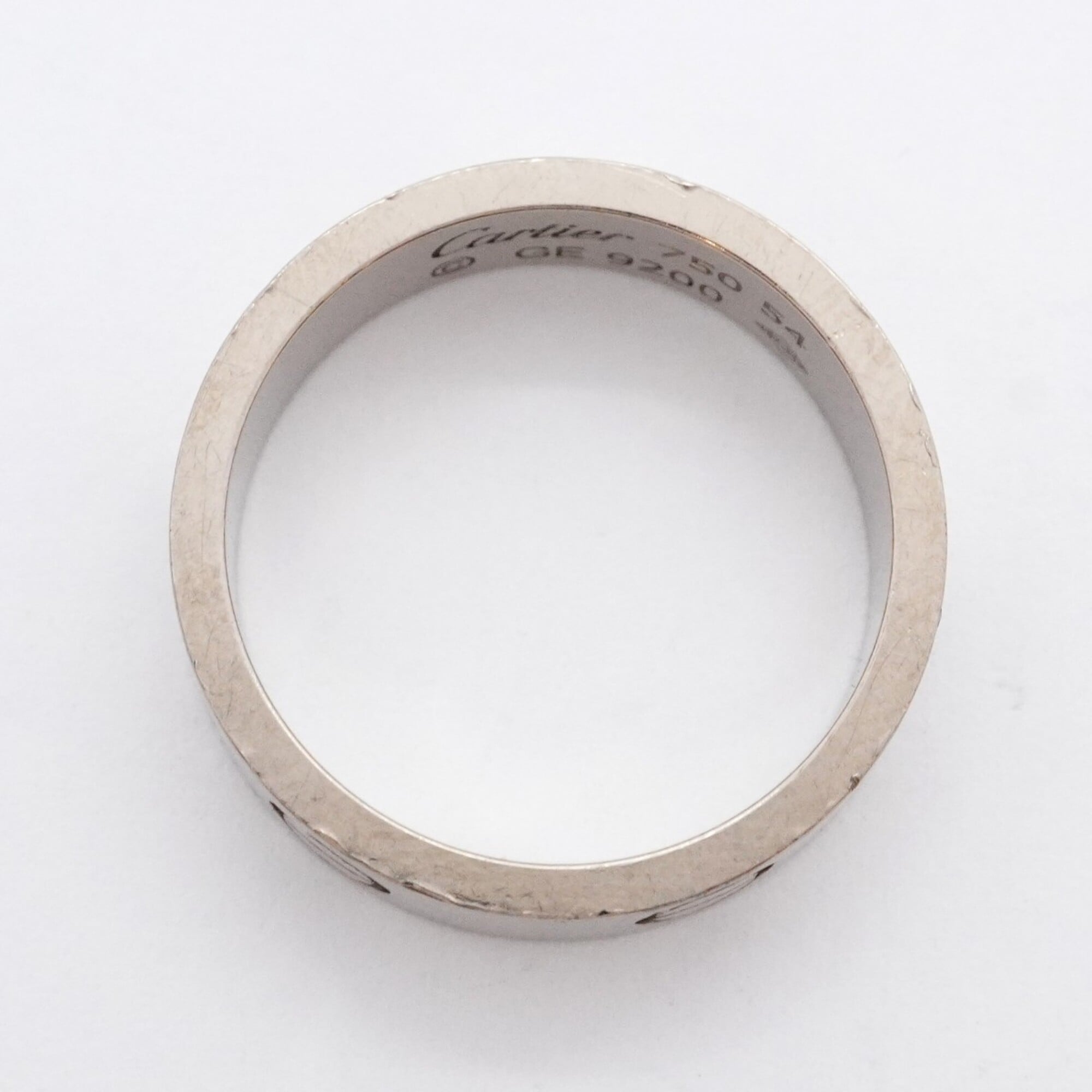 Cartier White Gold (18K) Band Ring (Pre-Owned)