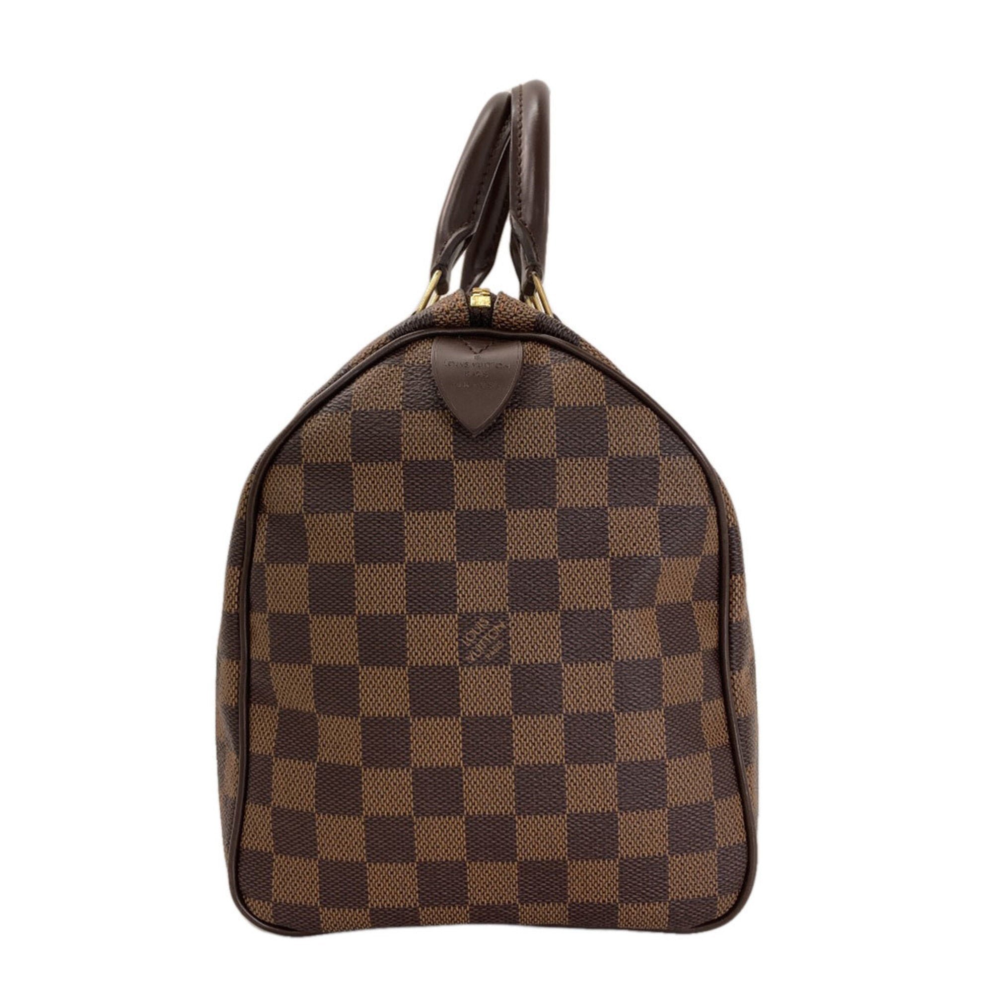 Louis Vuitton Damier Damier Canvas Ebene Damier Canvas Handbag (Pre-Owned)