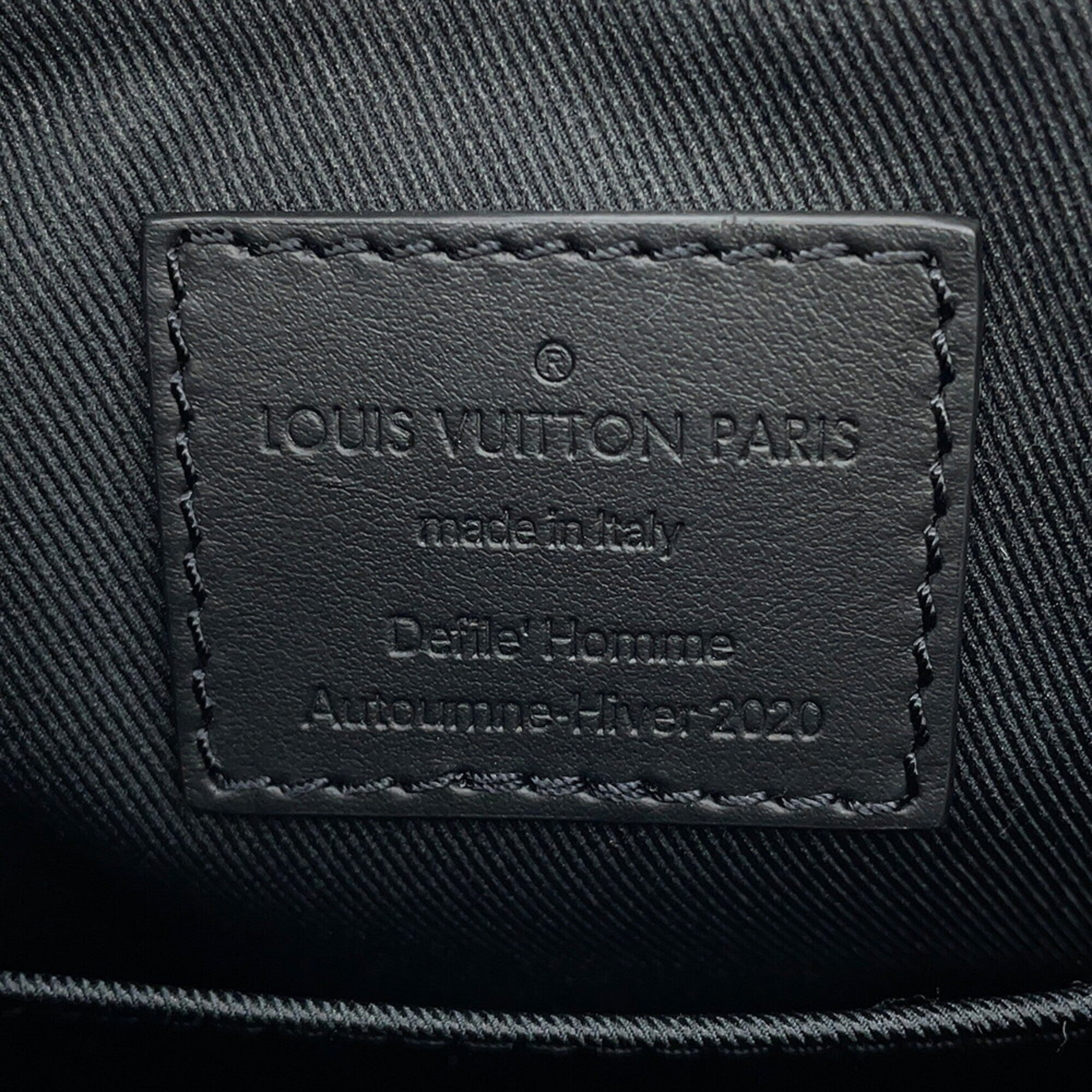 Louis Vuitton Monogram Eclipse Black Noir Monogram Eclipse Handbag (Pre-Owned)