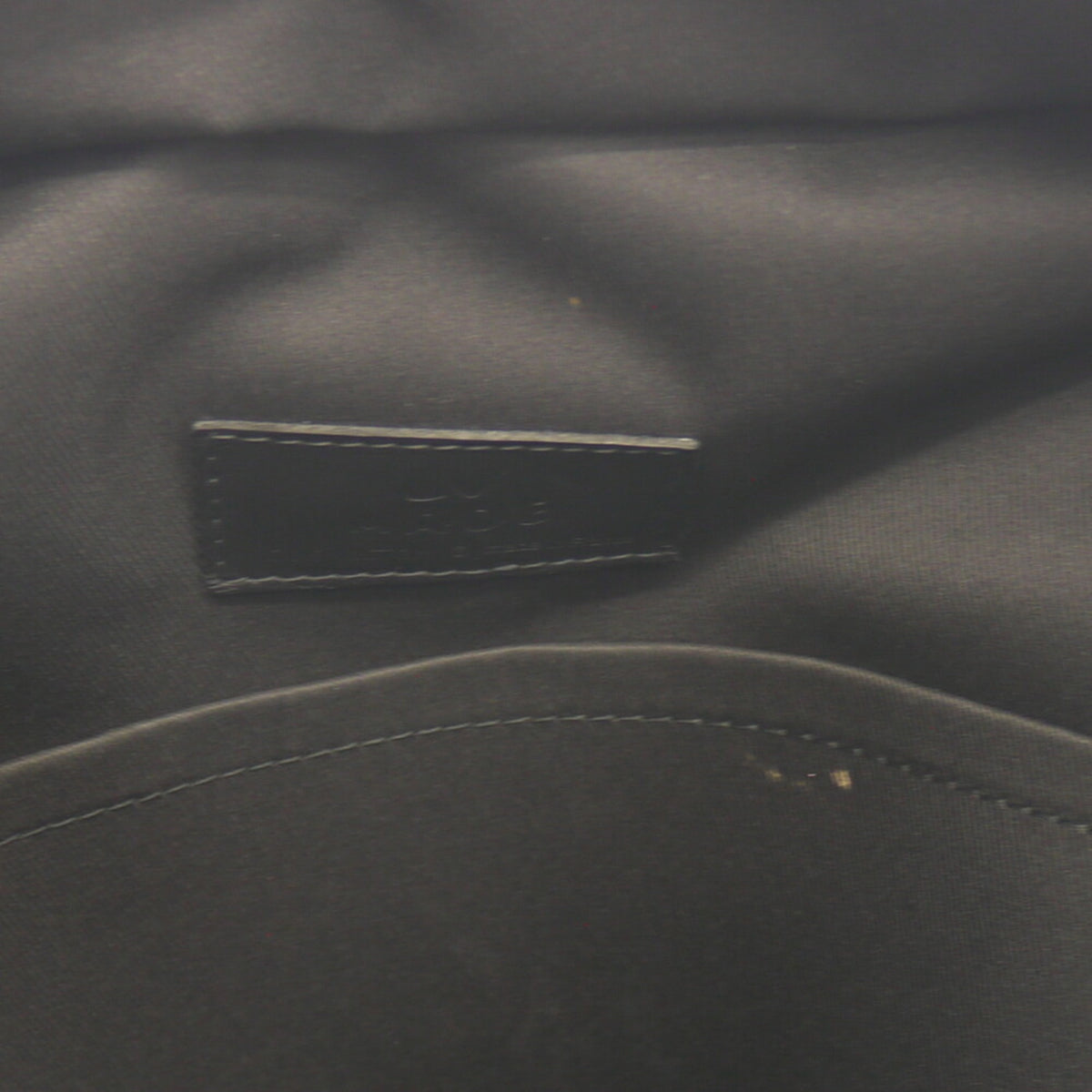 Louis Vuitton Gray Coated Canvas Backpack Pouch (Pre-Owned)