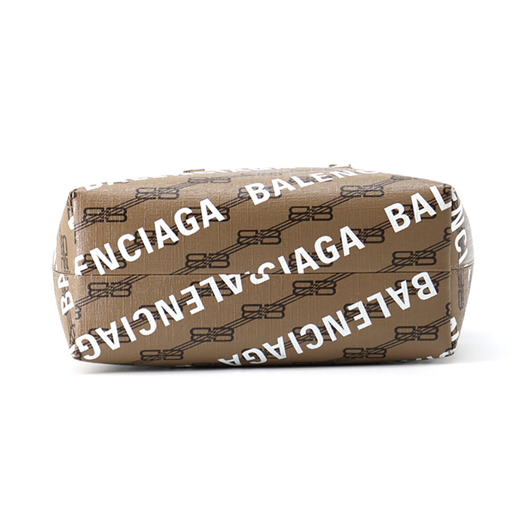 Balenciaga Brown Pvc Handbag (Pre-Owned)