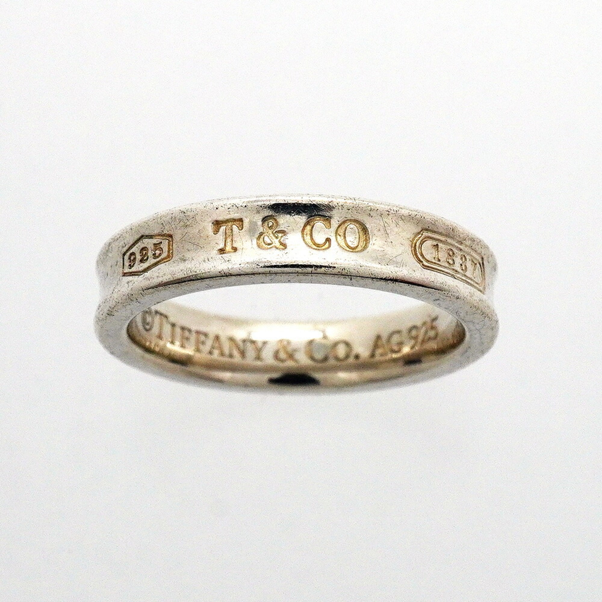 Tiffany Silver 925 Band Ring (Pre-Owned)