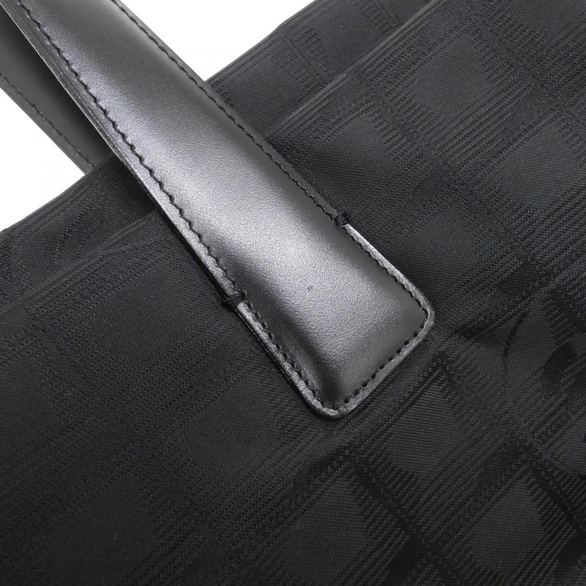 Chanel Black Nylon Handbag (Pre-Owned)