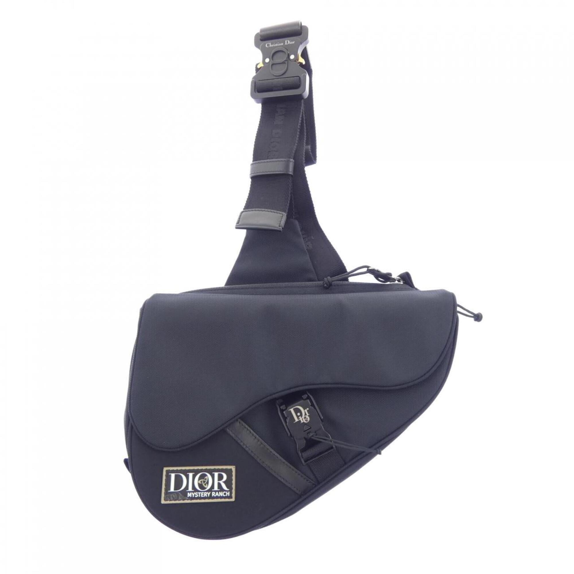 Christian Dior Black Gray Handbag (Pre-Owned)