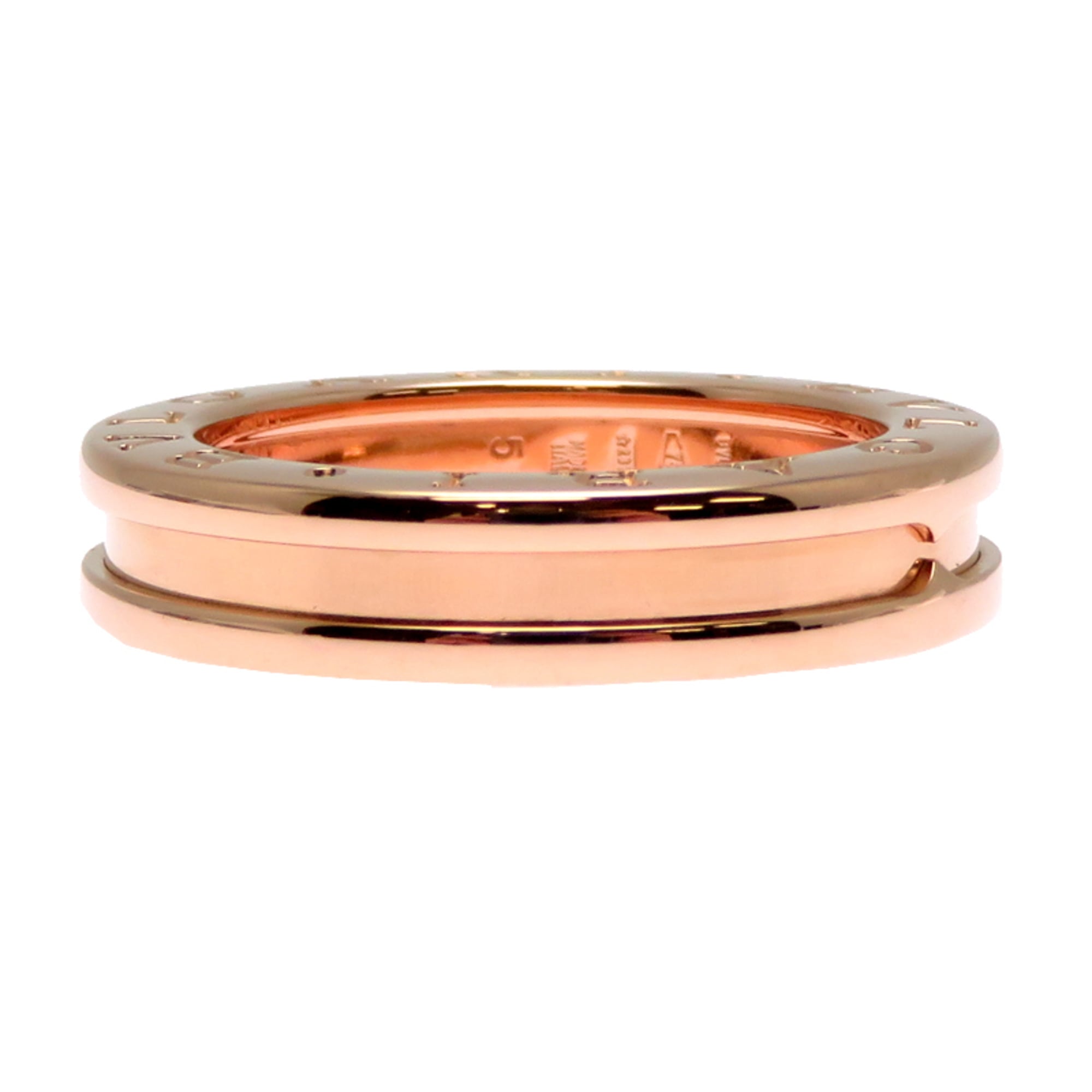 Bvlgari Pink Gold (18K) Band Ring (Pre-Owned)