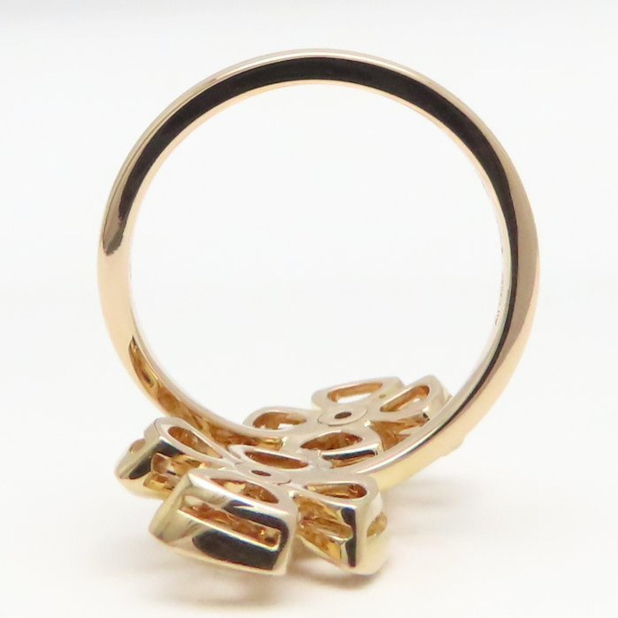 Bvlgari Pink Gold Pink Gold (18K) Band Ring (Pre-Owned)