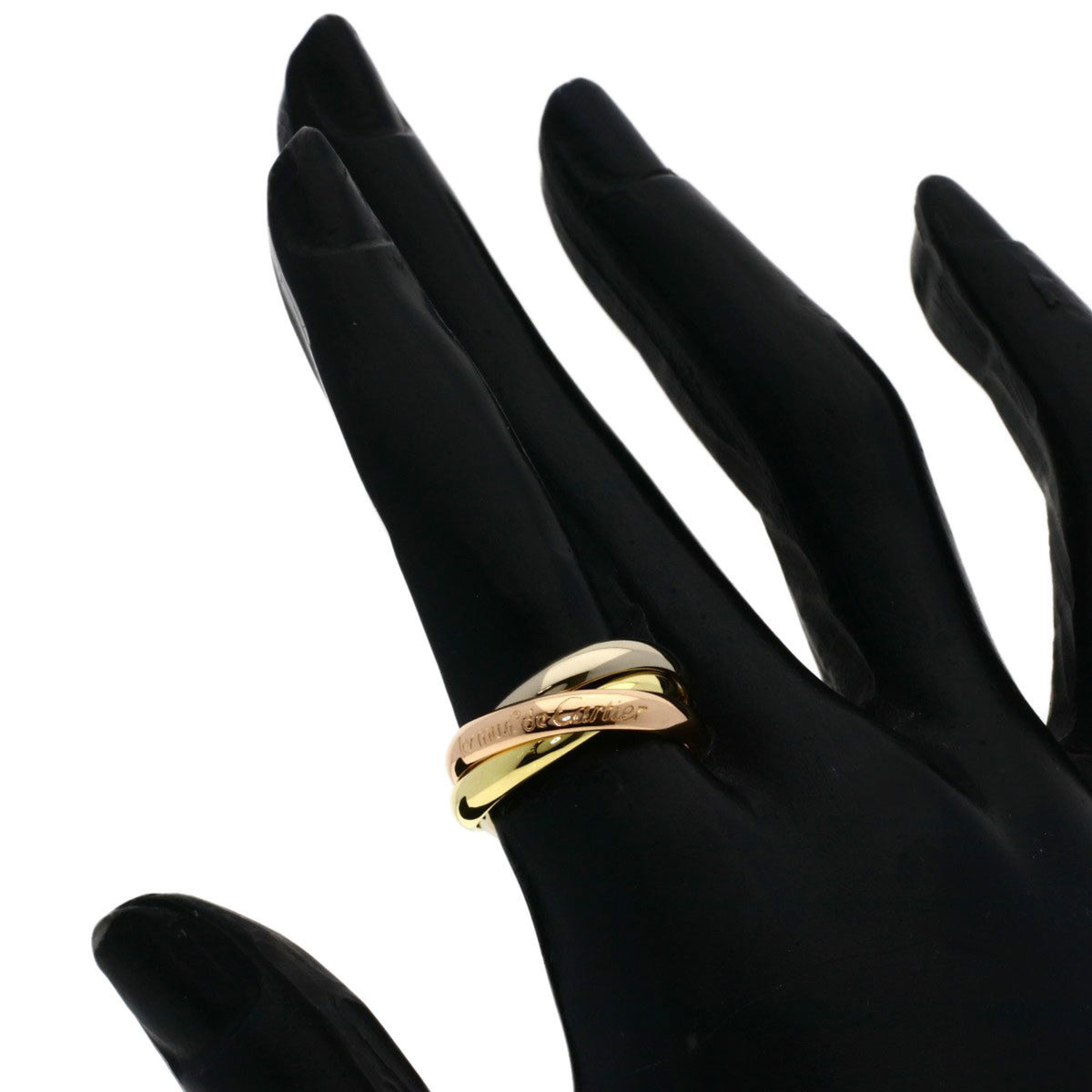 Cartier Yellow Gold (18K) Pink Gold (18K) White Gold (18K) Band Ring (Pre-Owned)