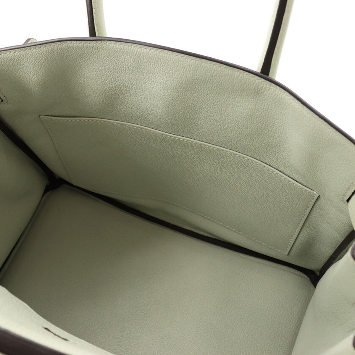 Hermes Green Togo Leather Handbag (Pre-Owned)
