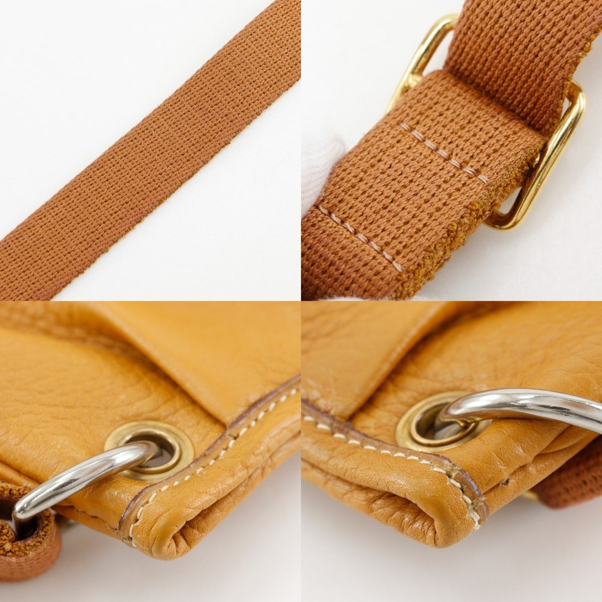 Hermes Natural Ardennes Leather Shoulder Bag (Pre-Owned)
