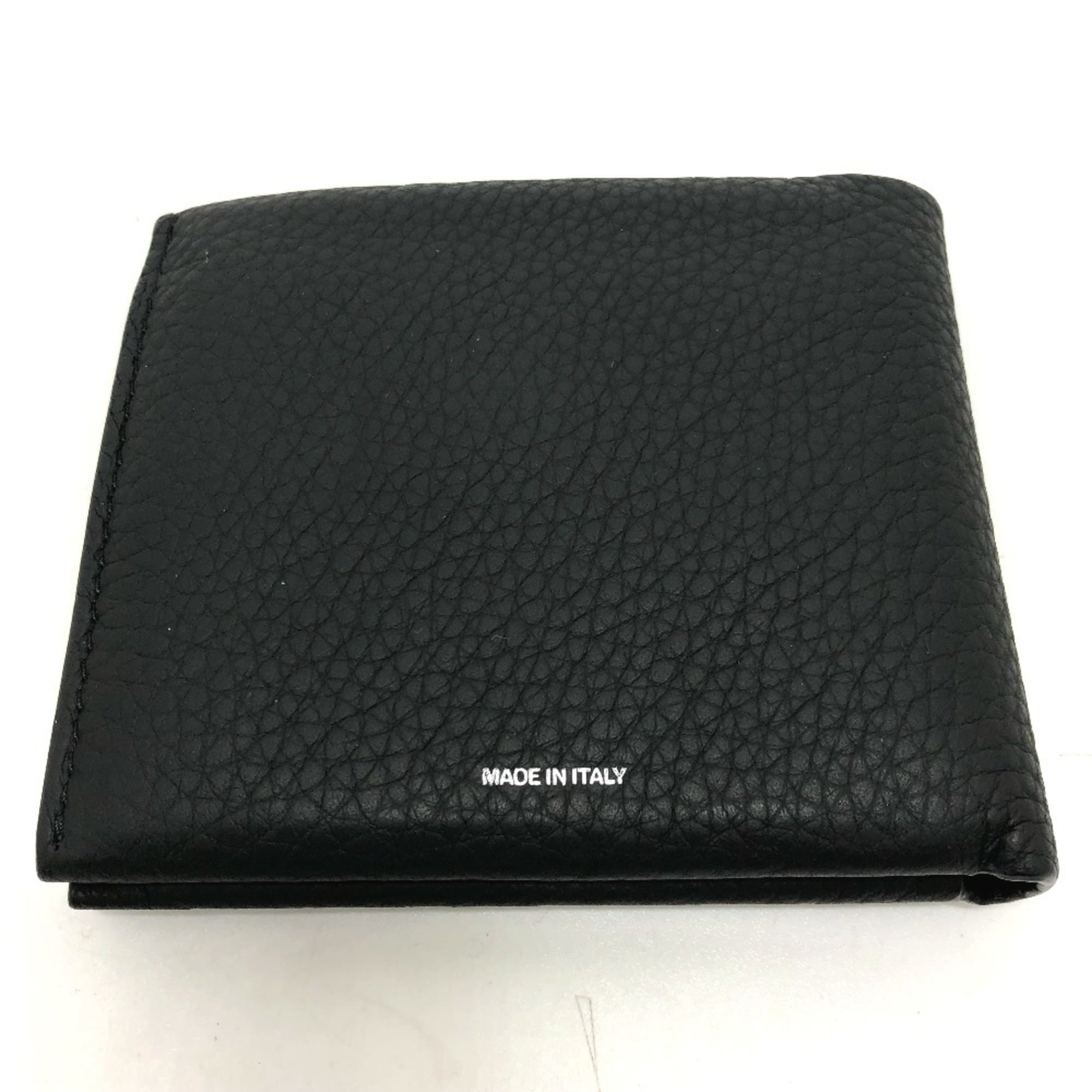 Burberry Black Leather Wallet (Bi-Fold) (Pre-Owned)