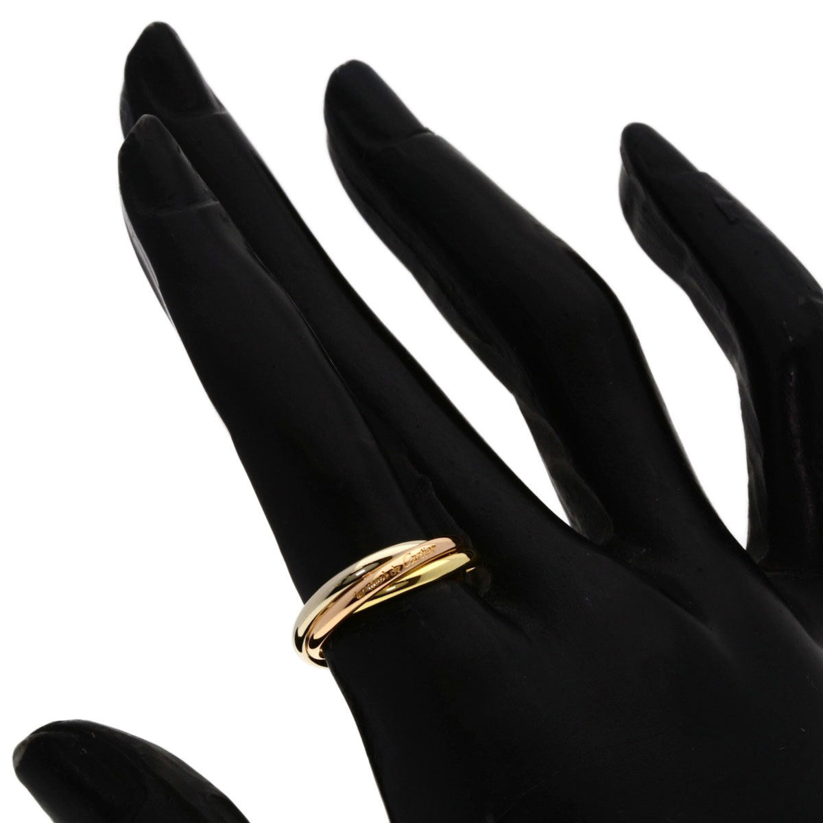 Cartier Trinity Yellow Gold (18K) Pink Gold (18K) White Gold (18K) Band Ring (Pre-Owned)