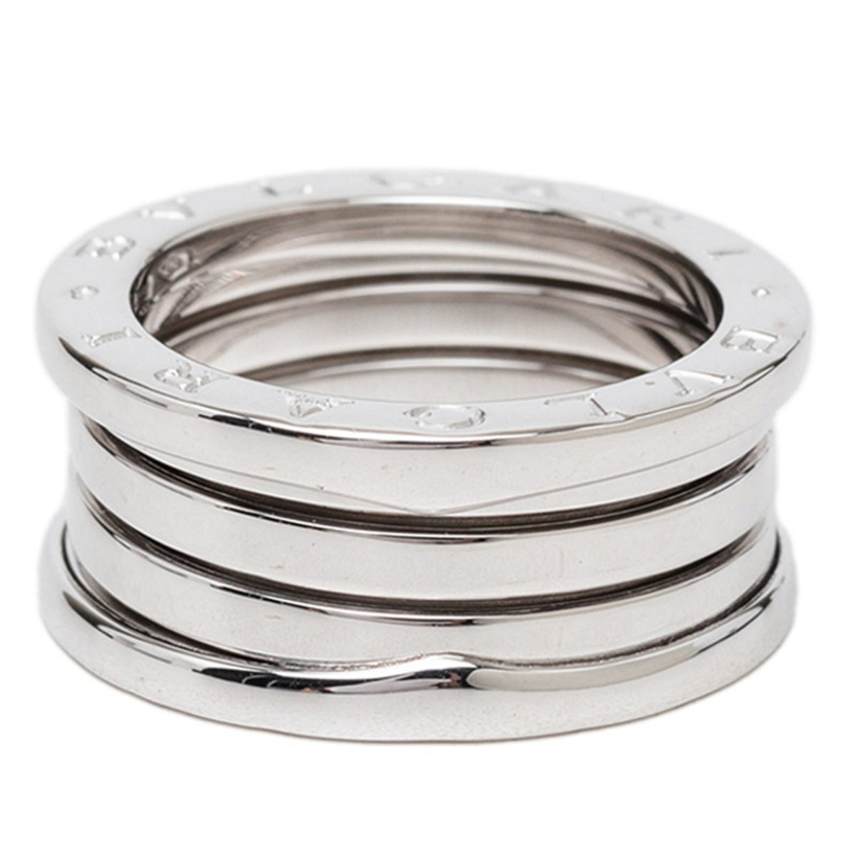 Bvlgari White Gold (18K) Band Ring (Pre-Owned)