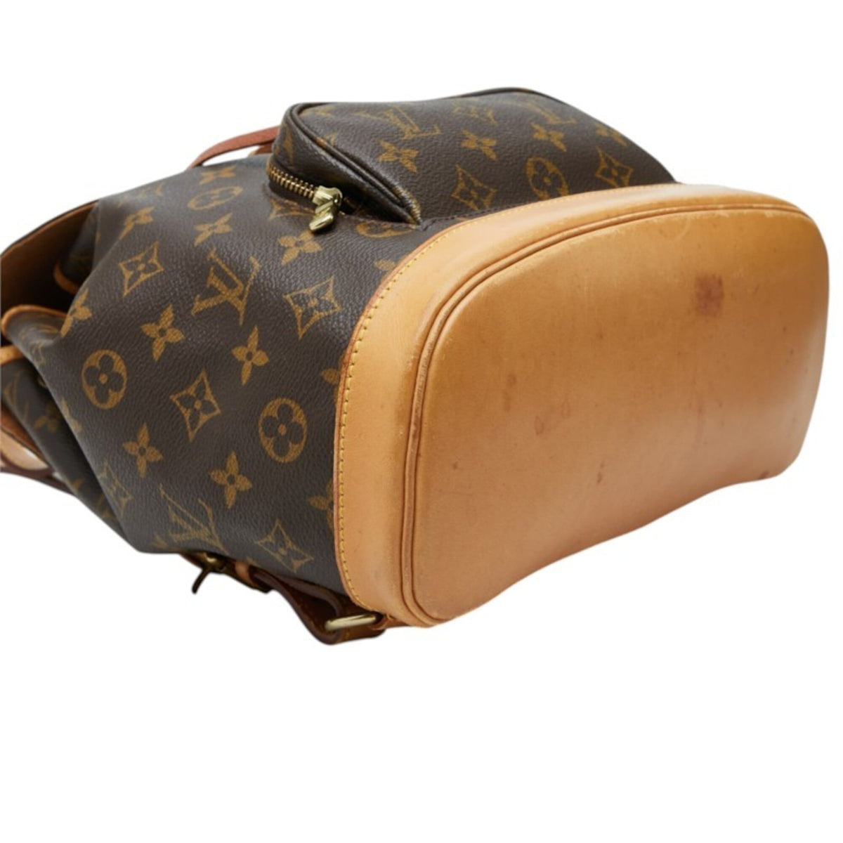 Louis Vuitton Brown Pvc Leather Backpack (Pre-Owned)