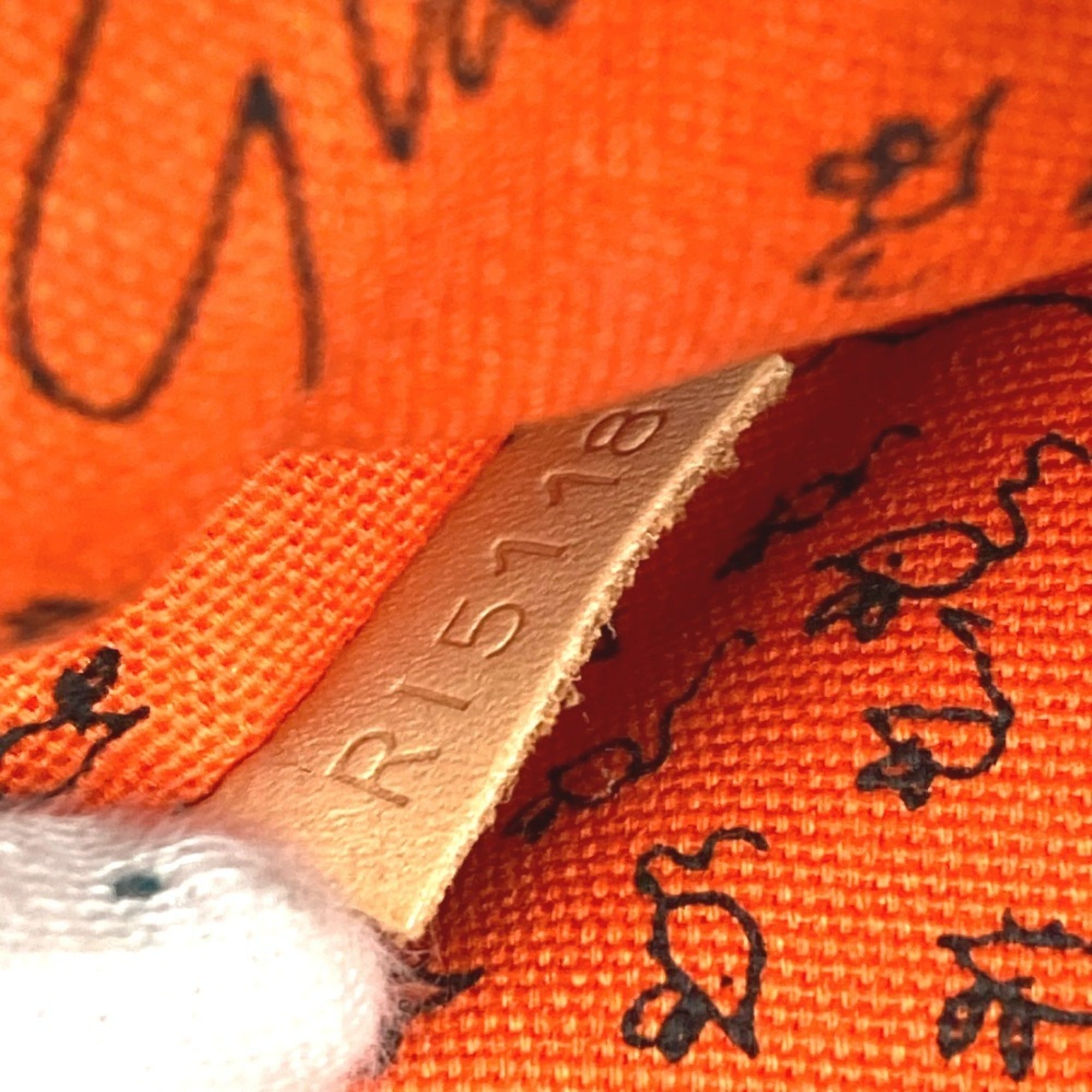 Louis Vuitton Brown Monogram Orange Monogram Pochette Shoulder Bag (Pre-Owned)