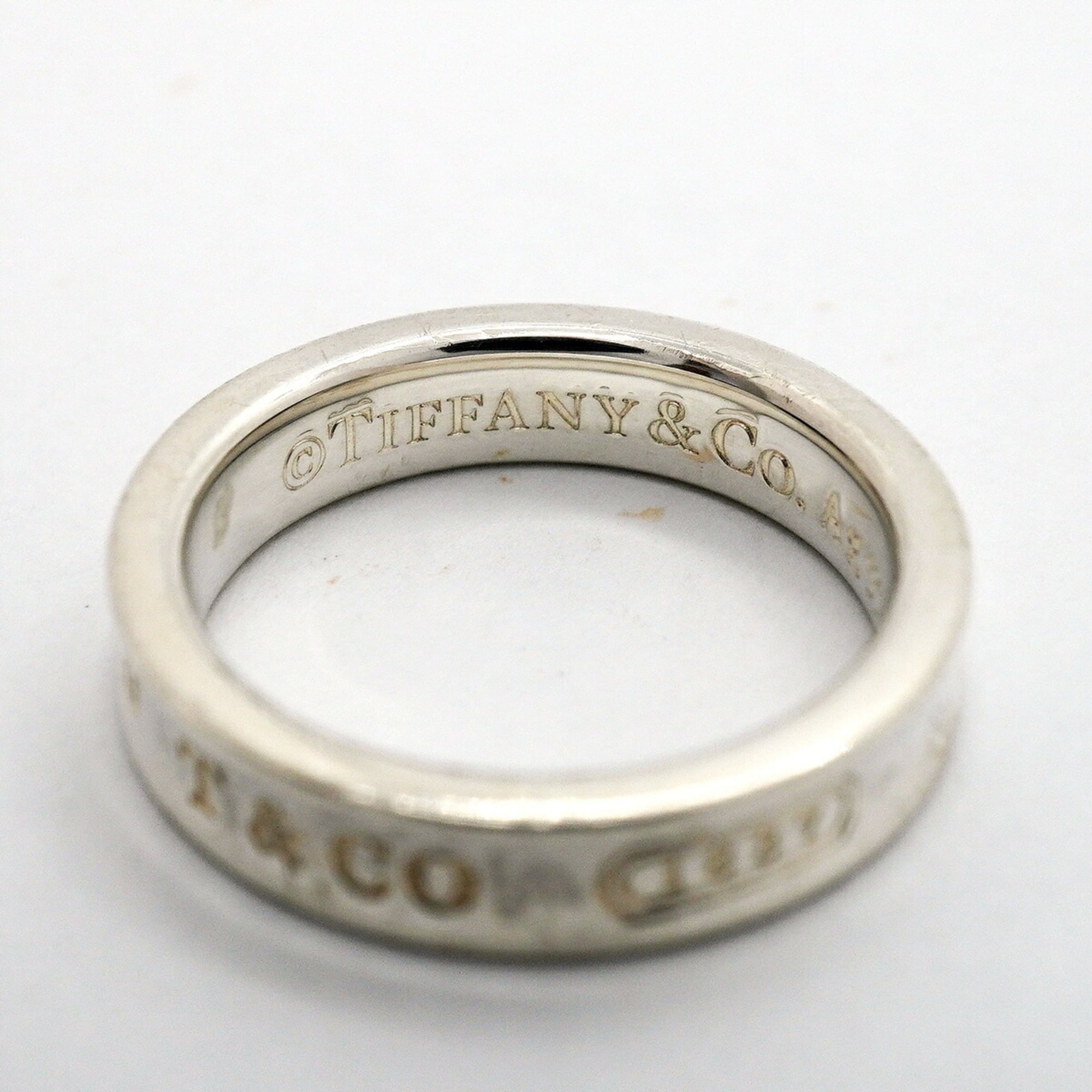 Tiffany Silver 925 Band Ring (Pre-Owned)