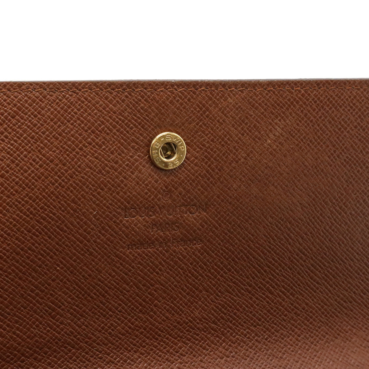 Louis Vuitton Monogram Brown Monogram Long Wallet (Bi-Fold) (Pre-Owned)