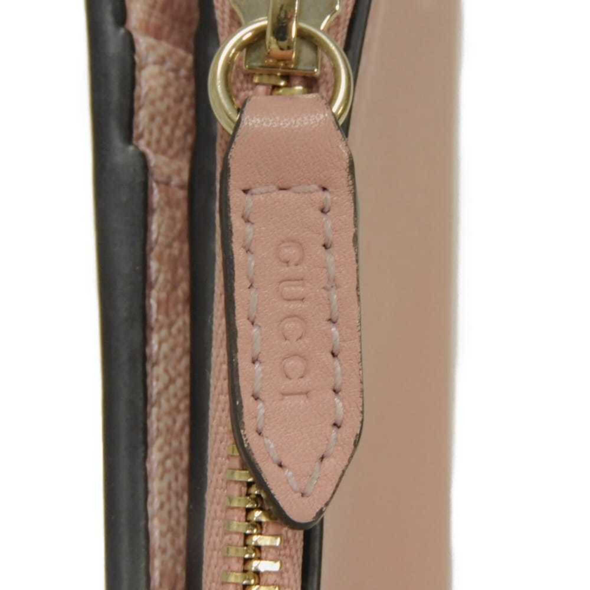 Gucci Dusty Pink Pink Leather Wallet (Bi-Fold) (Pre-Owned)