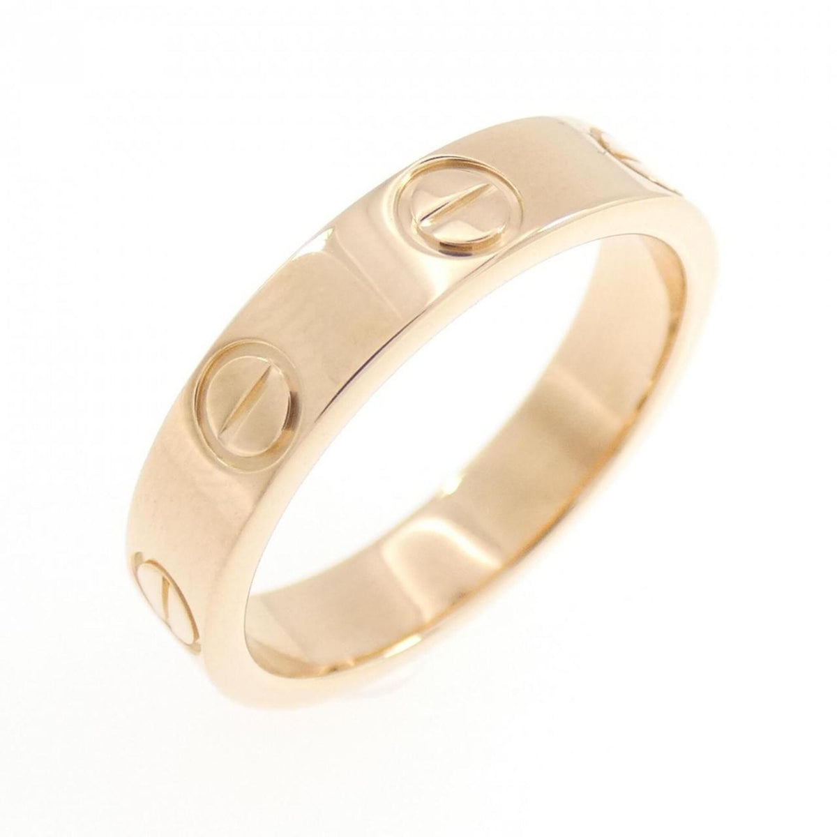 Cartier Pink Gold (18K) Band Ring (Pre-Owned)