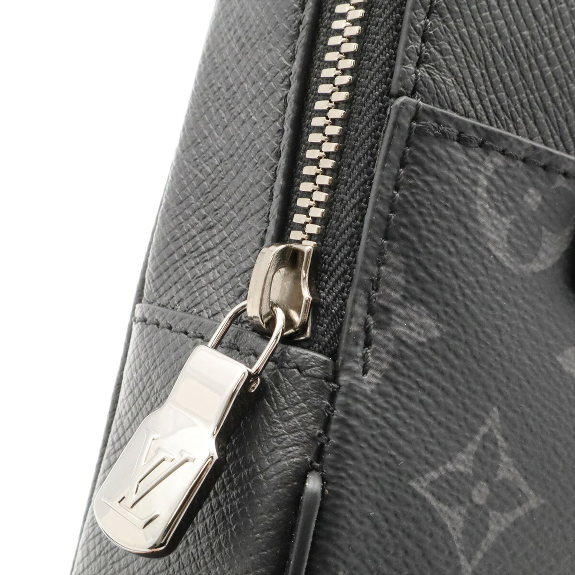 Louis Vuitton Monogram Eclipse Noir Canvas Shoulder Bag Sling Bag (Pre-Owned)