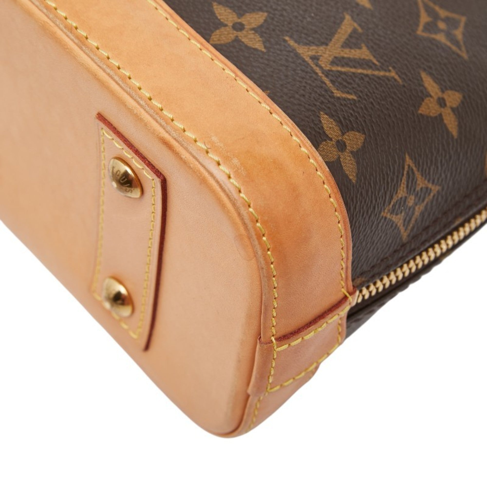 Louis Vuitton Monogram Brown Pvc Leather Handbag Shoulder Bag (Pre-Owned)
