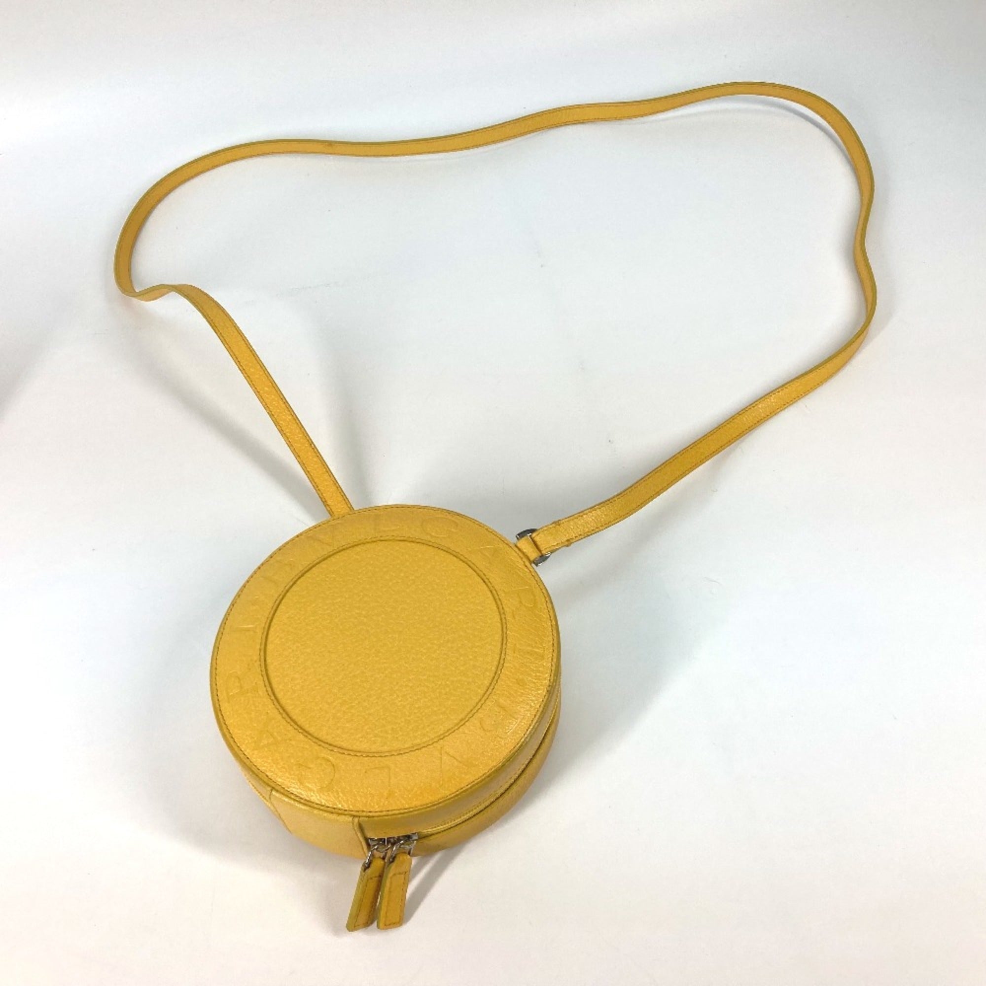 Bvlgari Yellow Leather Shoulder Bag (Pre-Owned)