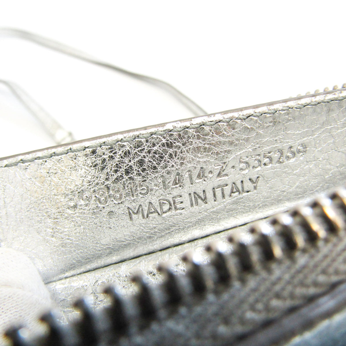 Balenciaga Silver Leather Shoulder Bag (Pre-Owned)