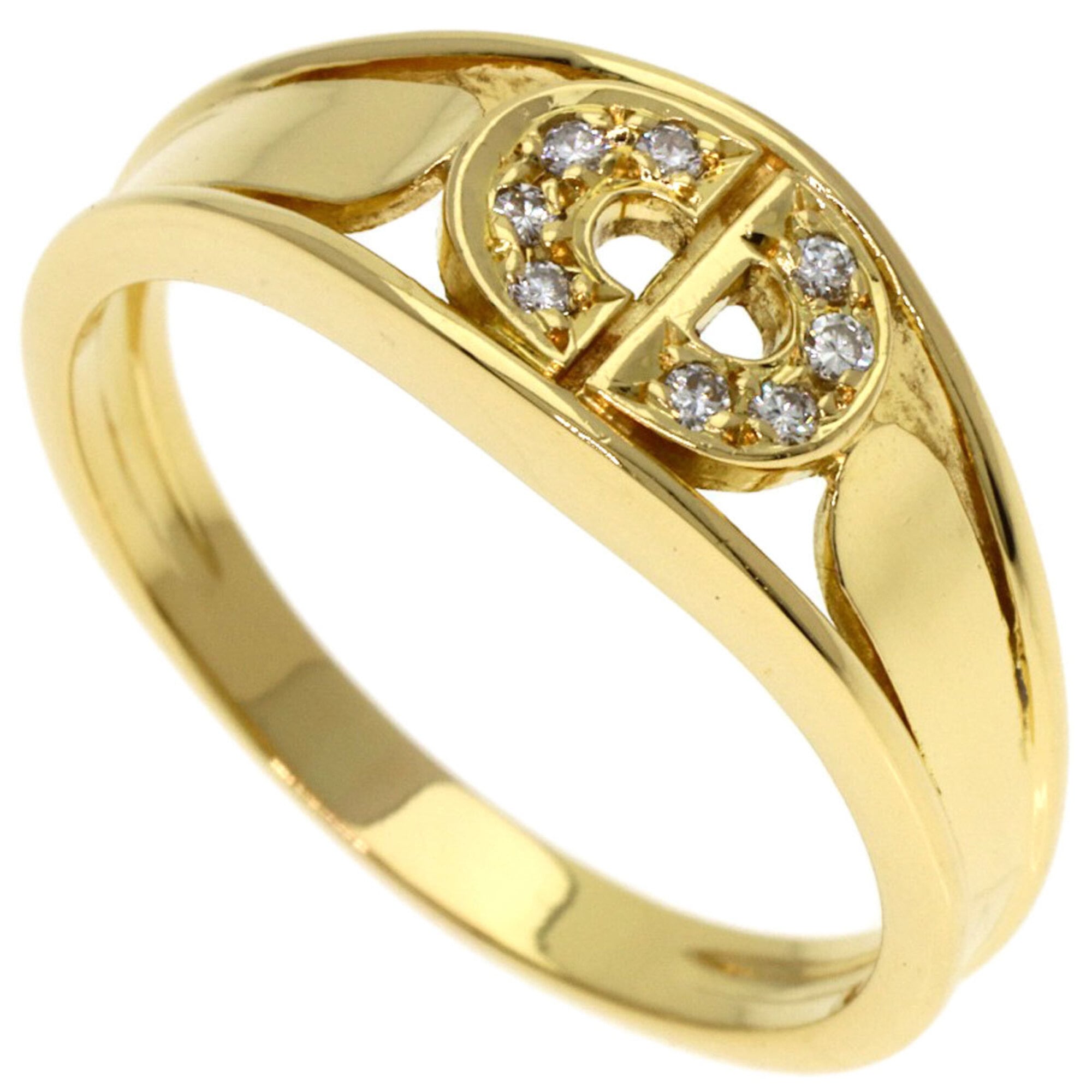 Christian Dior Yellow Gold (18K) Band Ring (Pre-Owned)
