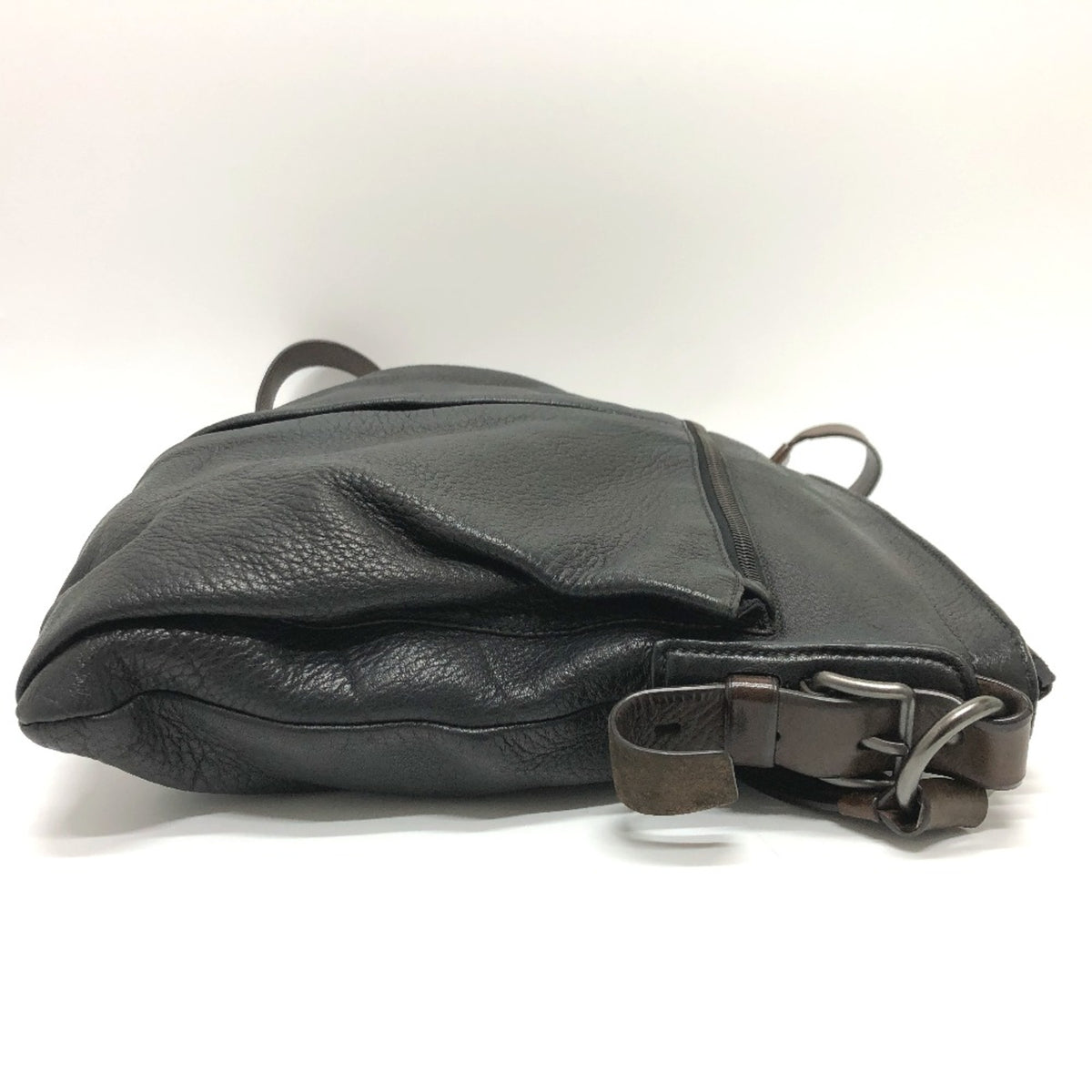Prada Black Leather Shoulder Bag (Pre-Owned)
