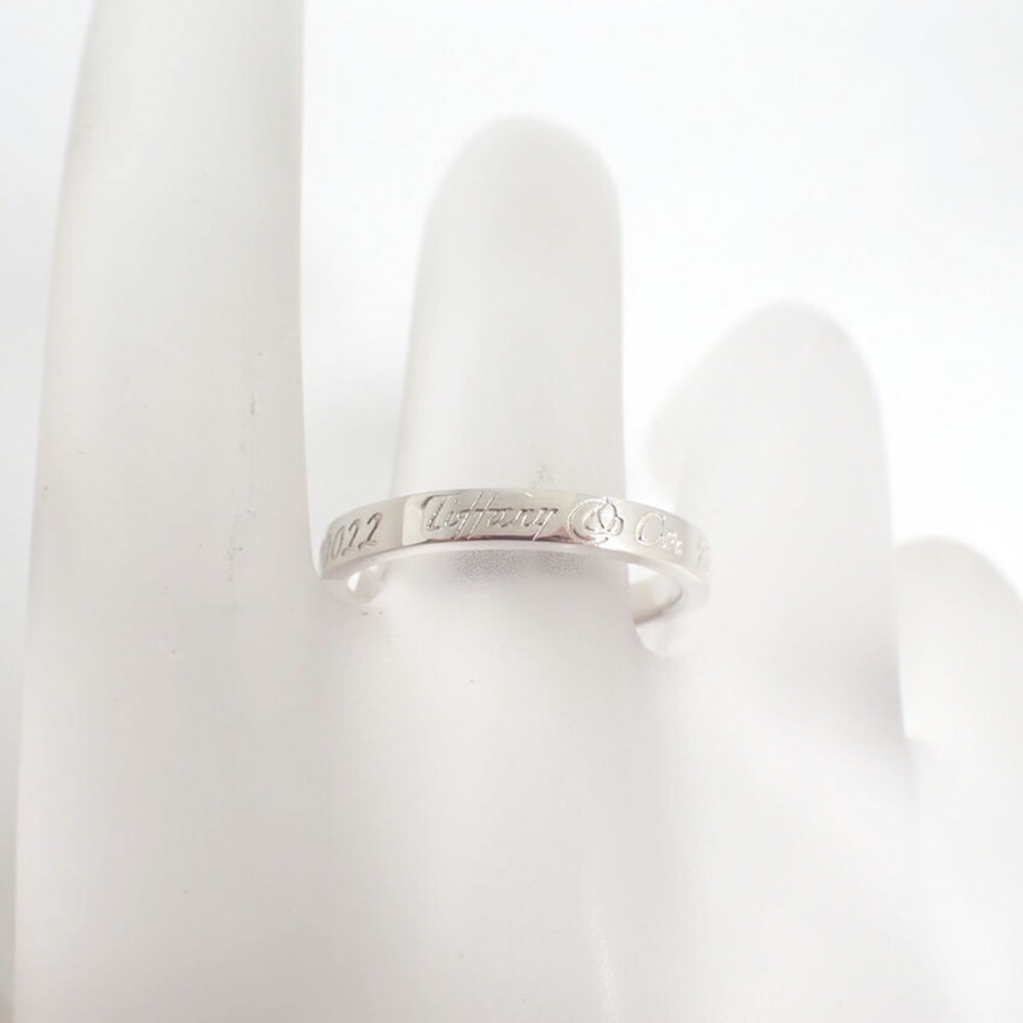 Tiffany Sterling Silver 925 Band Ring (Pre-Owned)