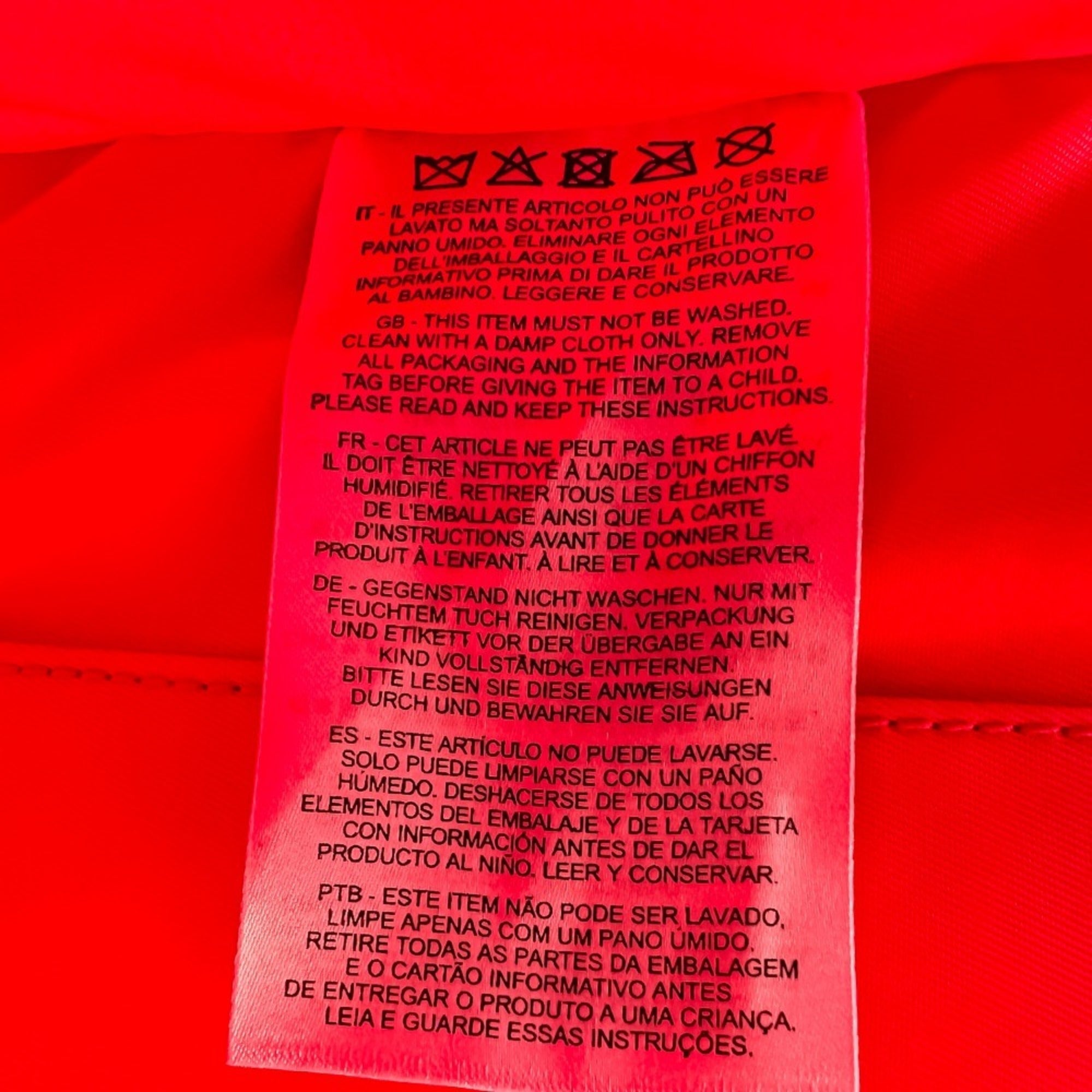 Gucci Red Color Shoulder Bag Tote Bag (Pre-Owned)