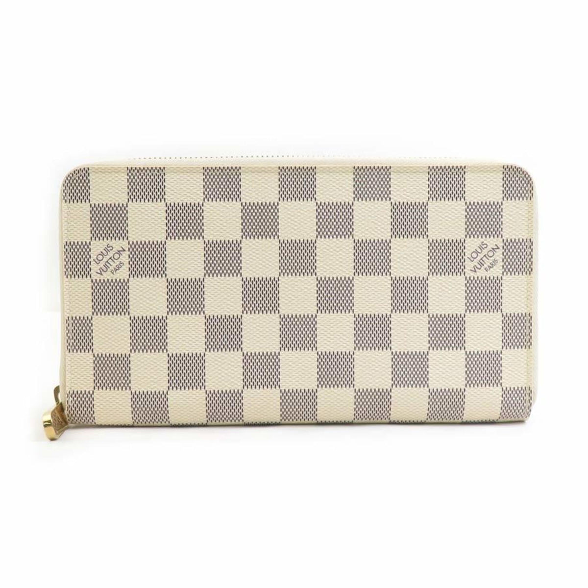 Louis Vuitton Damier Azur Ivory Damier Azur Long Wallet (Bi-Fold) (Pre-Owned)
