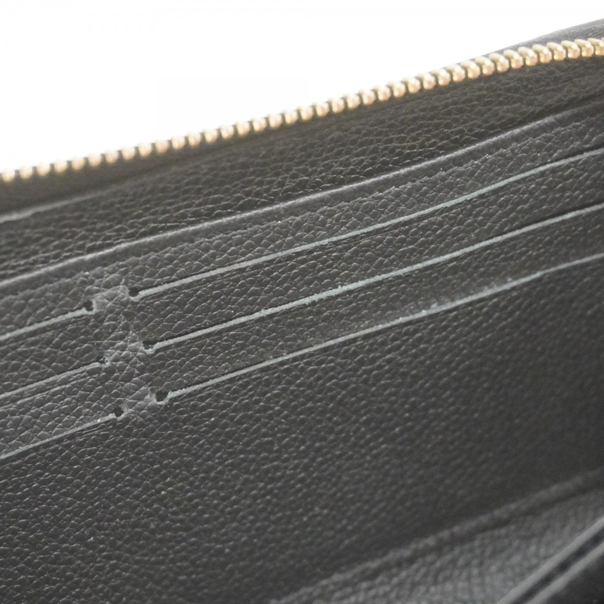 Louis Vuitton Noir Long Wallet (Bi-Fold) (Pre-Owned)