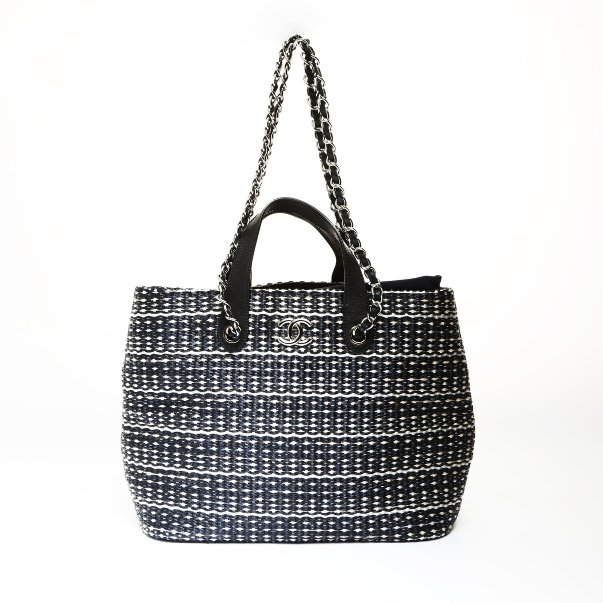 Chanel Black Handbag Tote Bag (Pre-Owned)