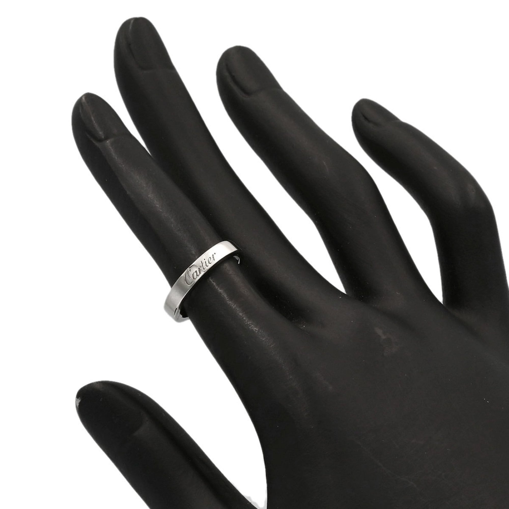 Cartier Platinum 950 Band Ring (Pre-Owned)