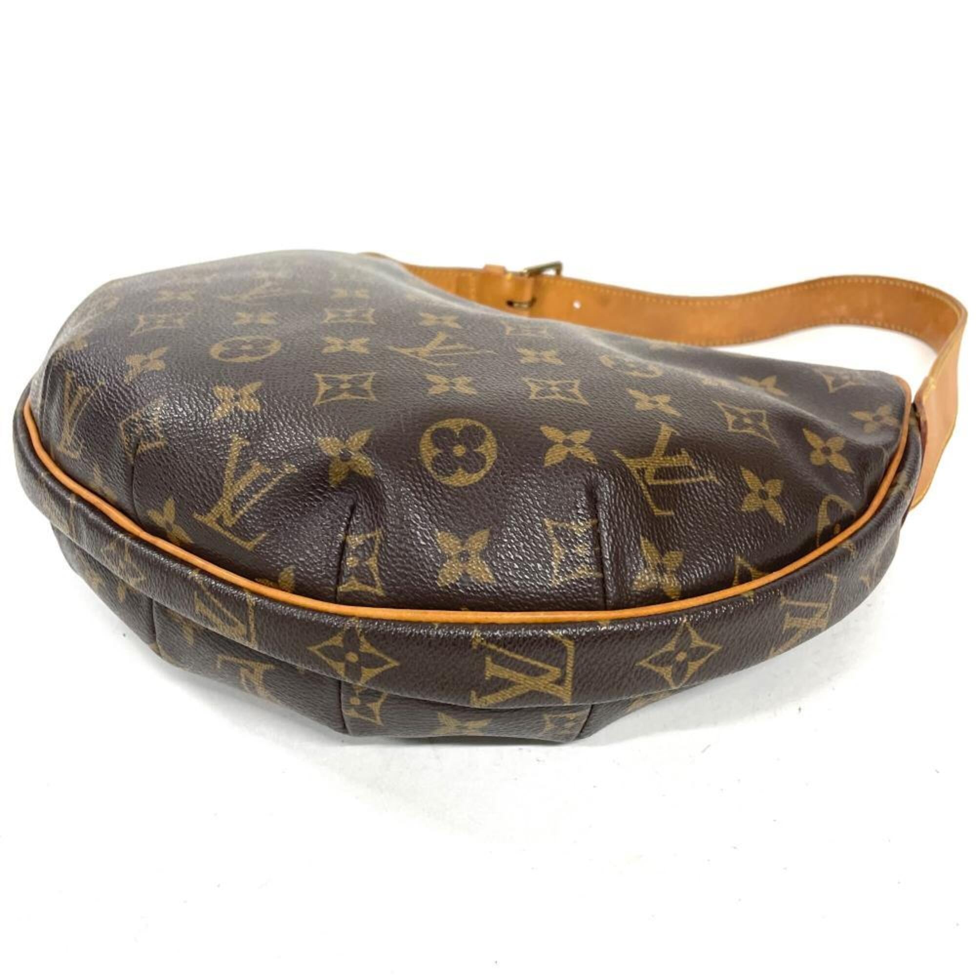 Louis Vuitton Brown Monogram Canvas Shoulder Bag (Pre-Owned)