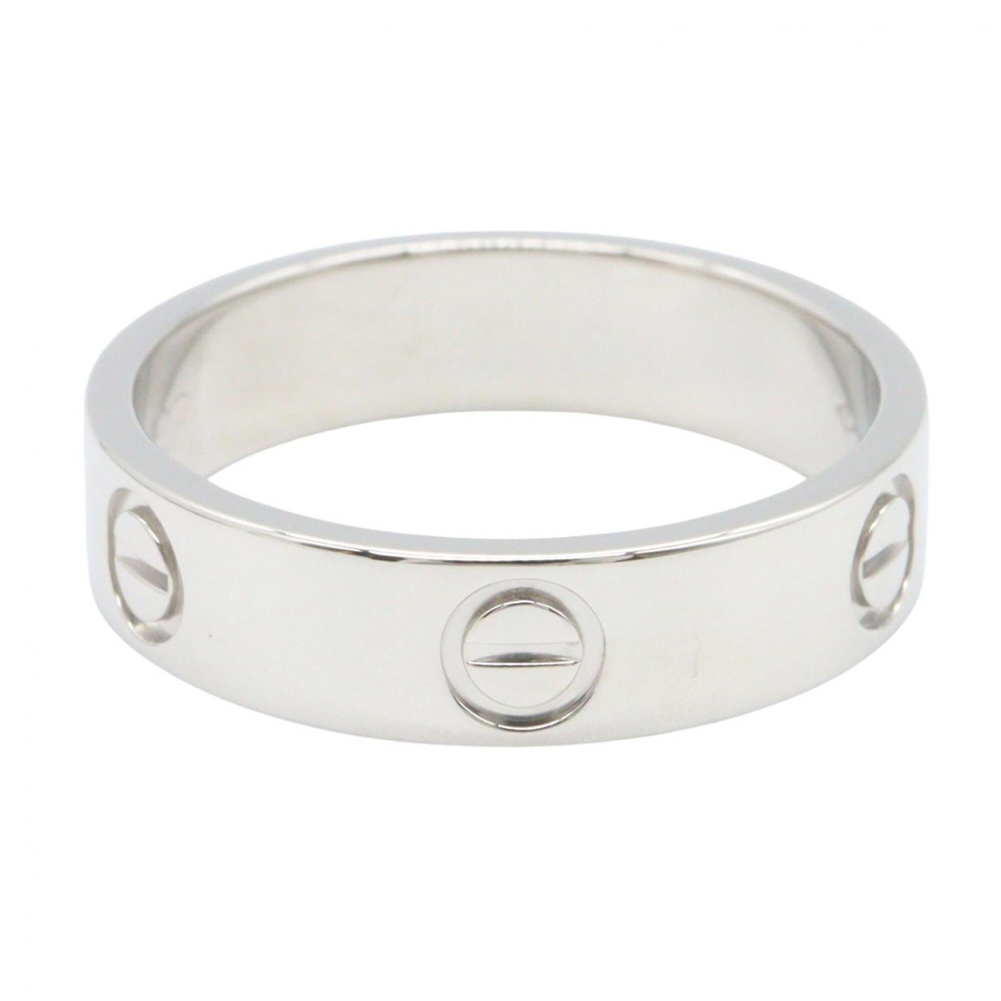 Cartier Platinum Platinum 950 Band Ring (Pre-Owned)