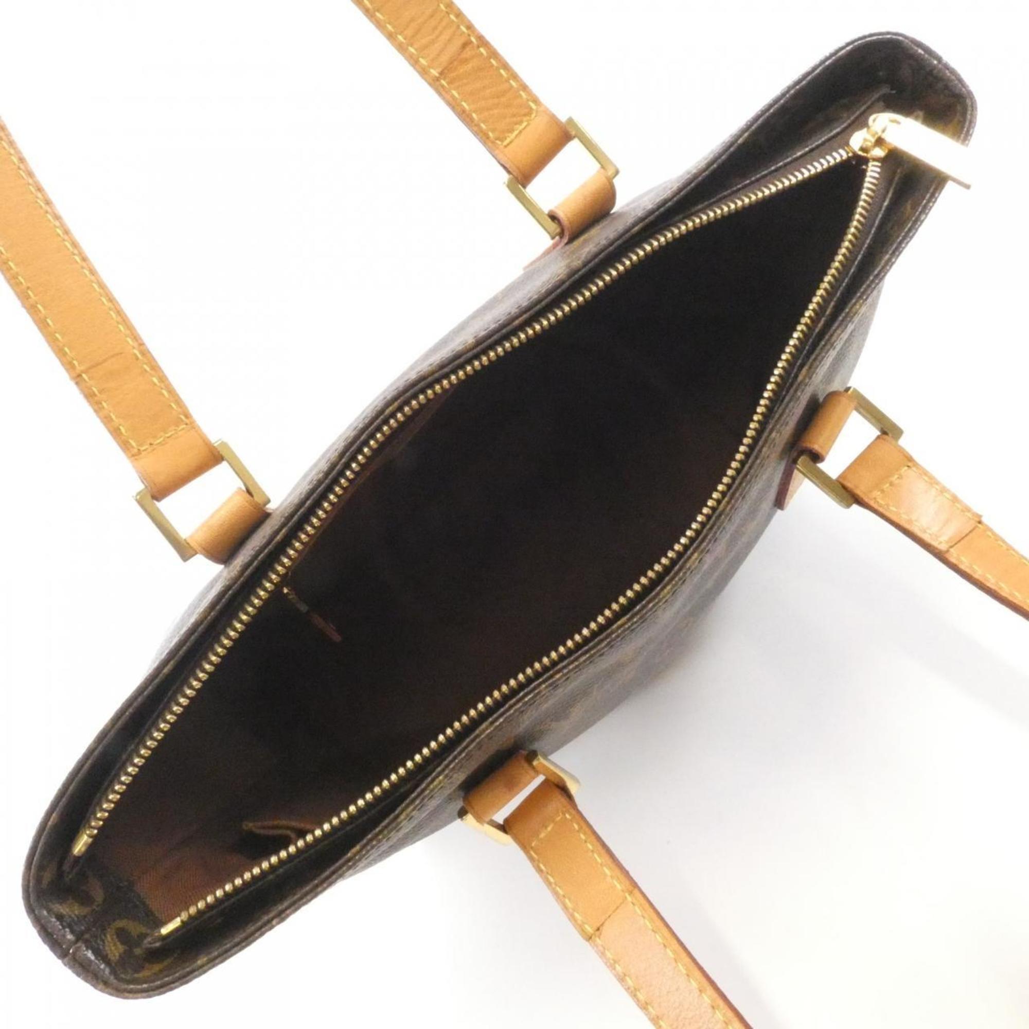 Louis Vuitton Marron Coated Canvas Handbag (Pre-Owned)