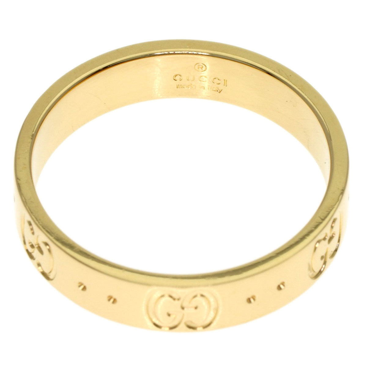 Gucci Yellow Gold (18K) Band Ring (Pre-Owned)