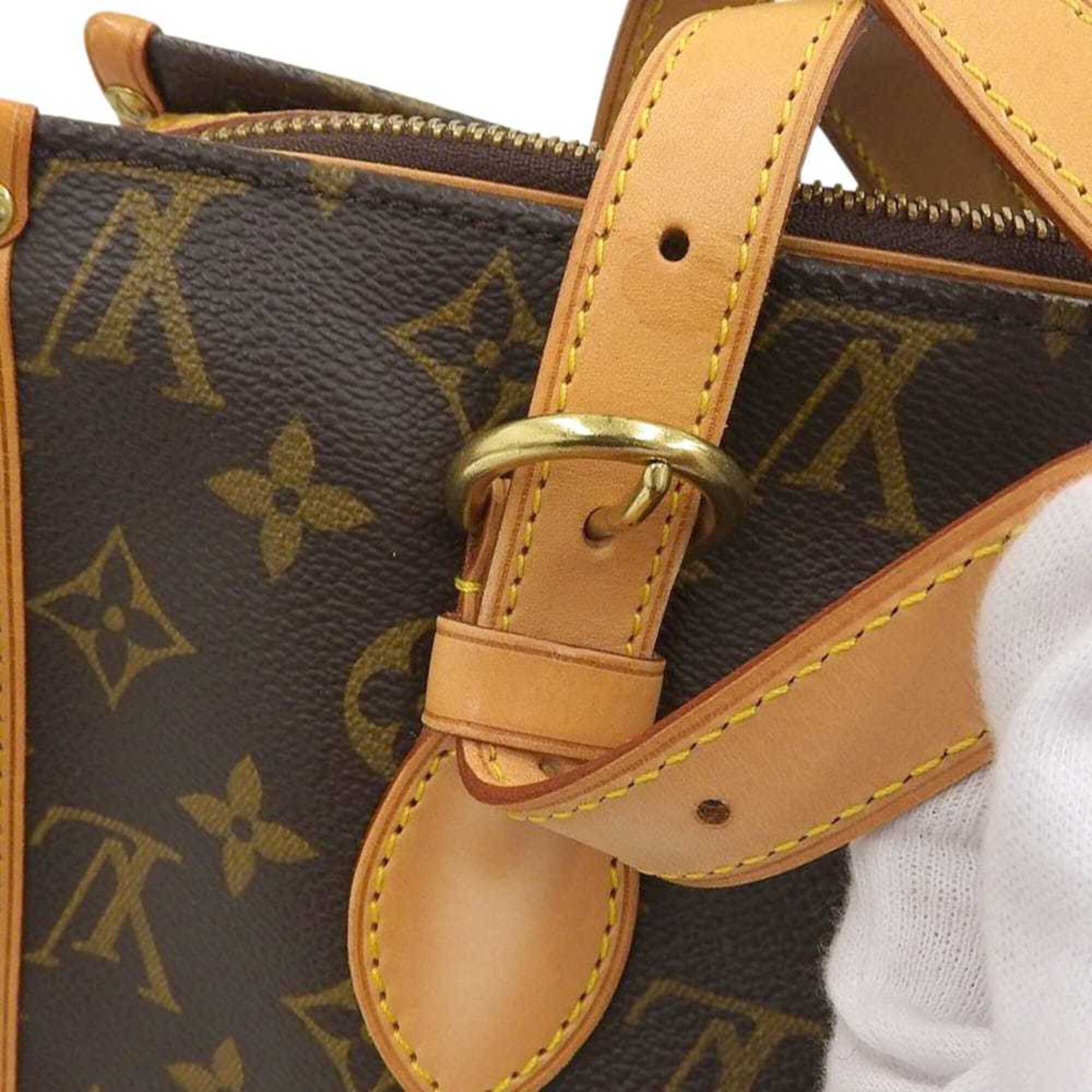 Louis Vuitton Monogram Pvc Leather Handbag Shoulder Bag Tote Bag (Pre-Owned)