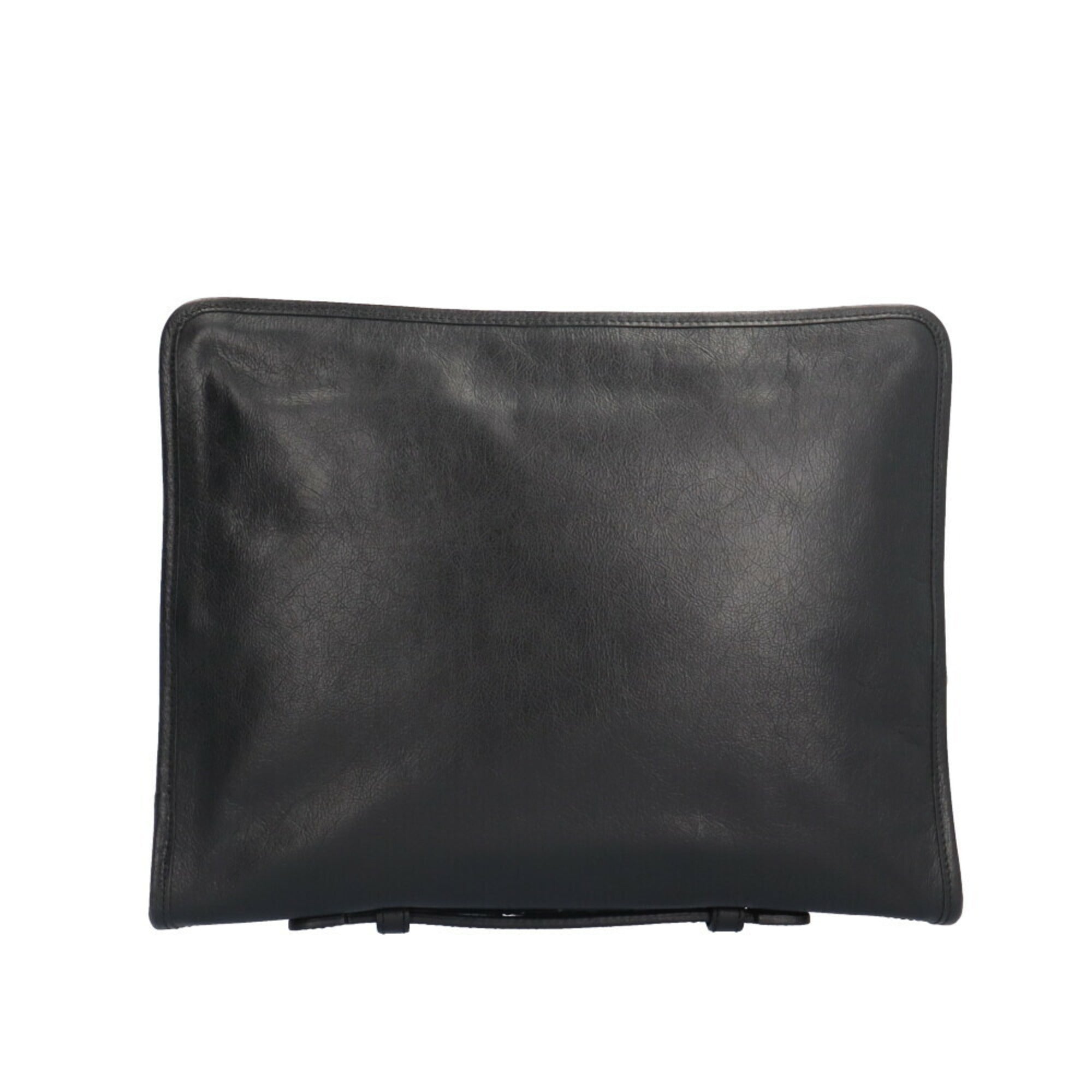 Gucci Daily Black Leather Clutch Bag (Pre-Owned)