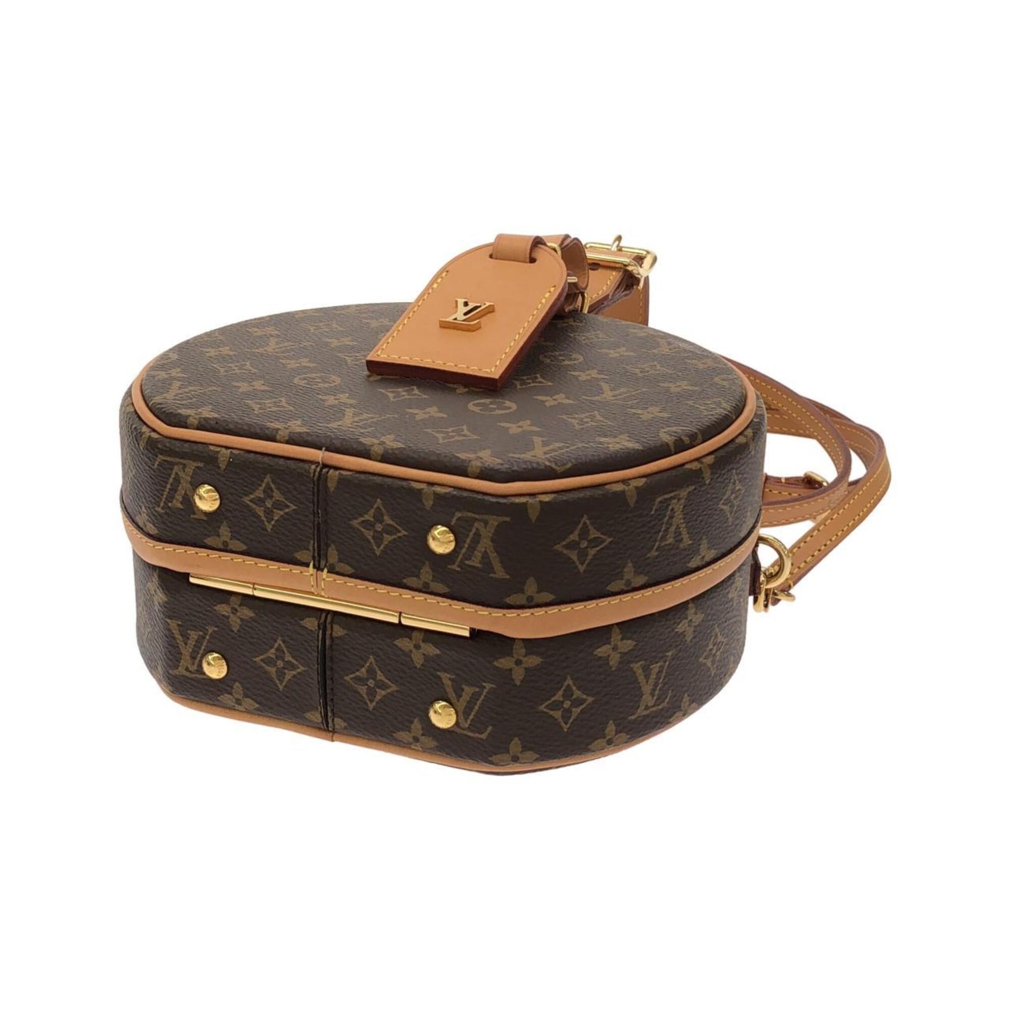 Louis Vuitton Brown Coated Canvas Handbag (Pre-Owned)
