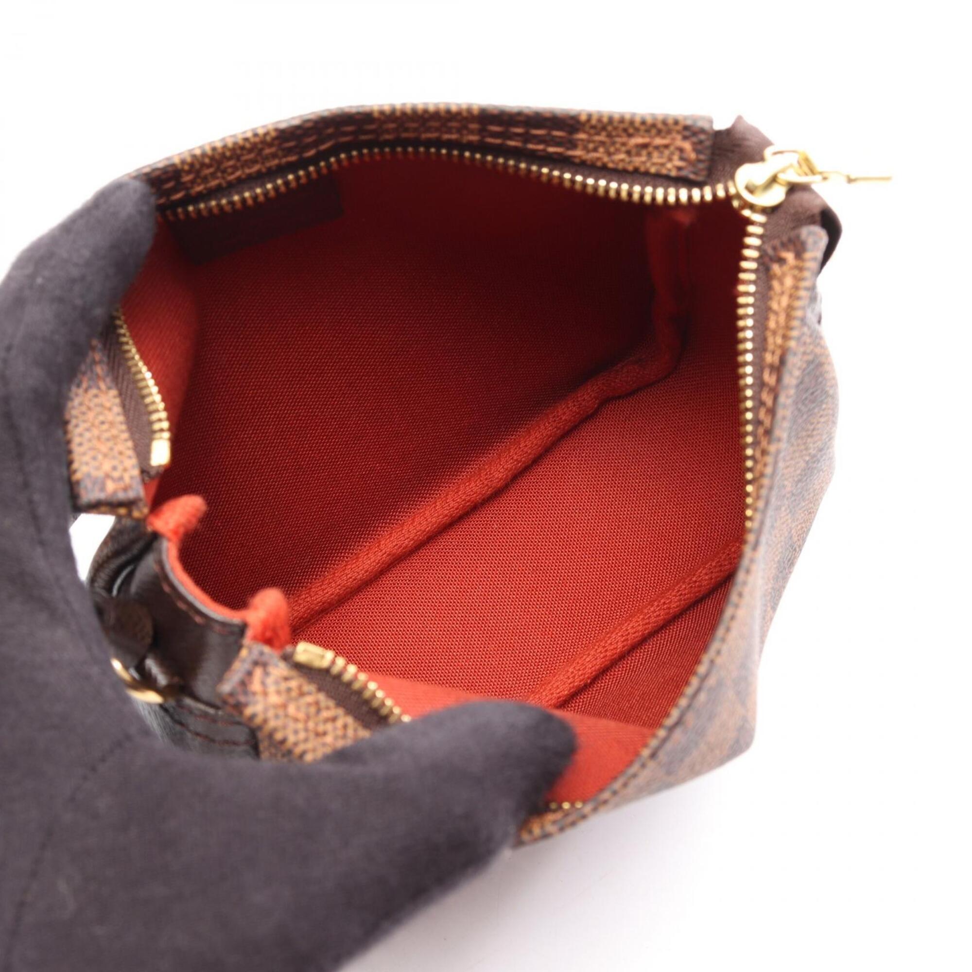 Louis Vuitton Brown Coated Canvas Pvc Leather Handbag (Pre-Owned)