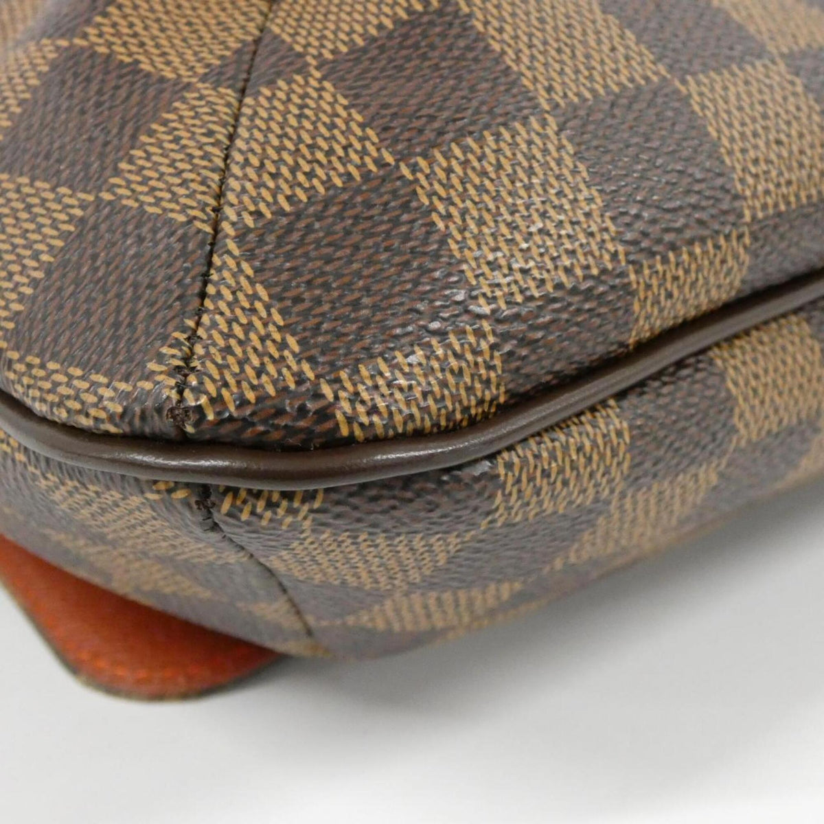 Louis Vuitton Damier Damier Canvas Ebene Damier Canvas Shoulder Bag (Pre-Owned)