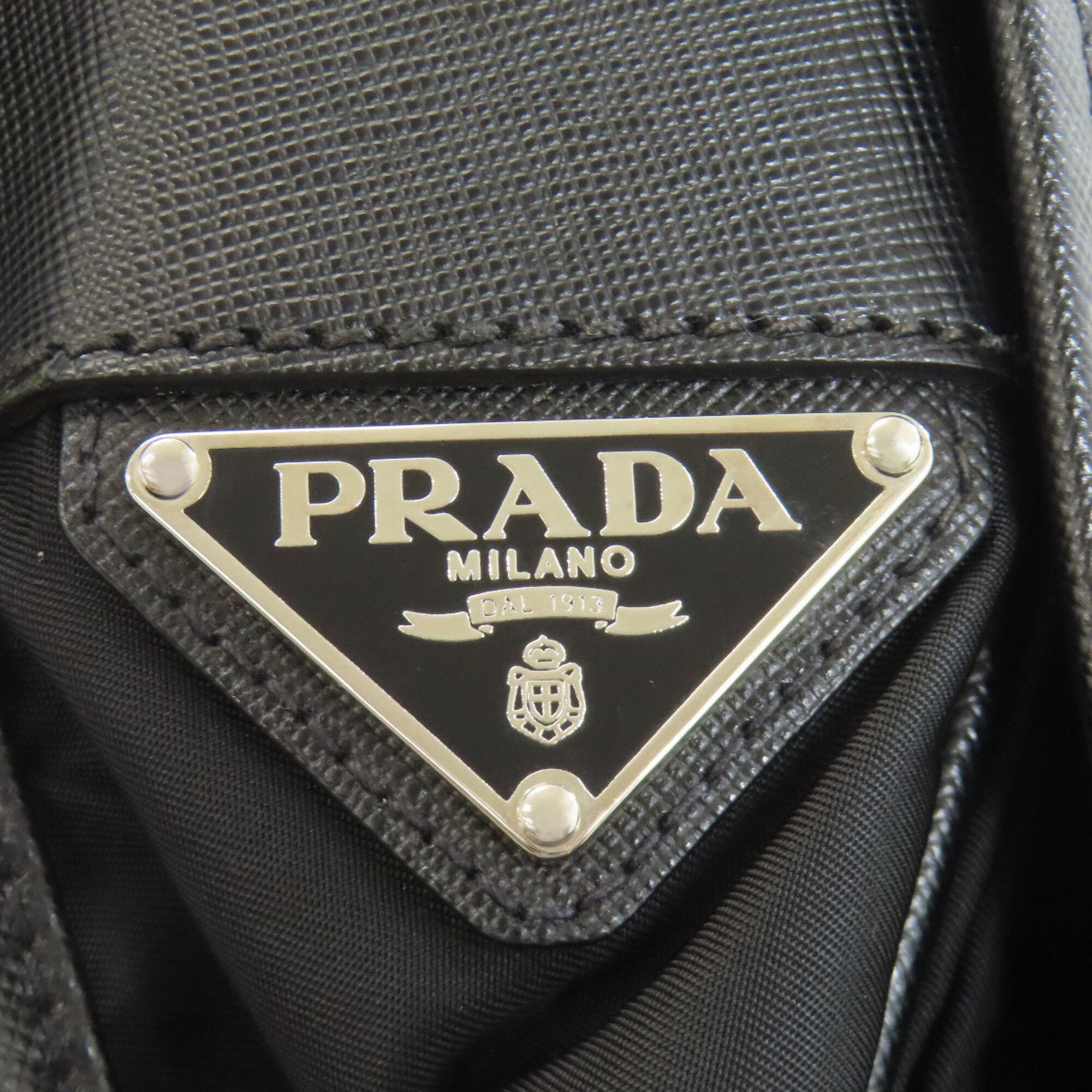 Prada Black Nylon Shoulder Bag (Pre-Owned)